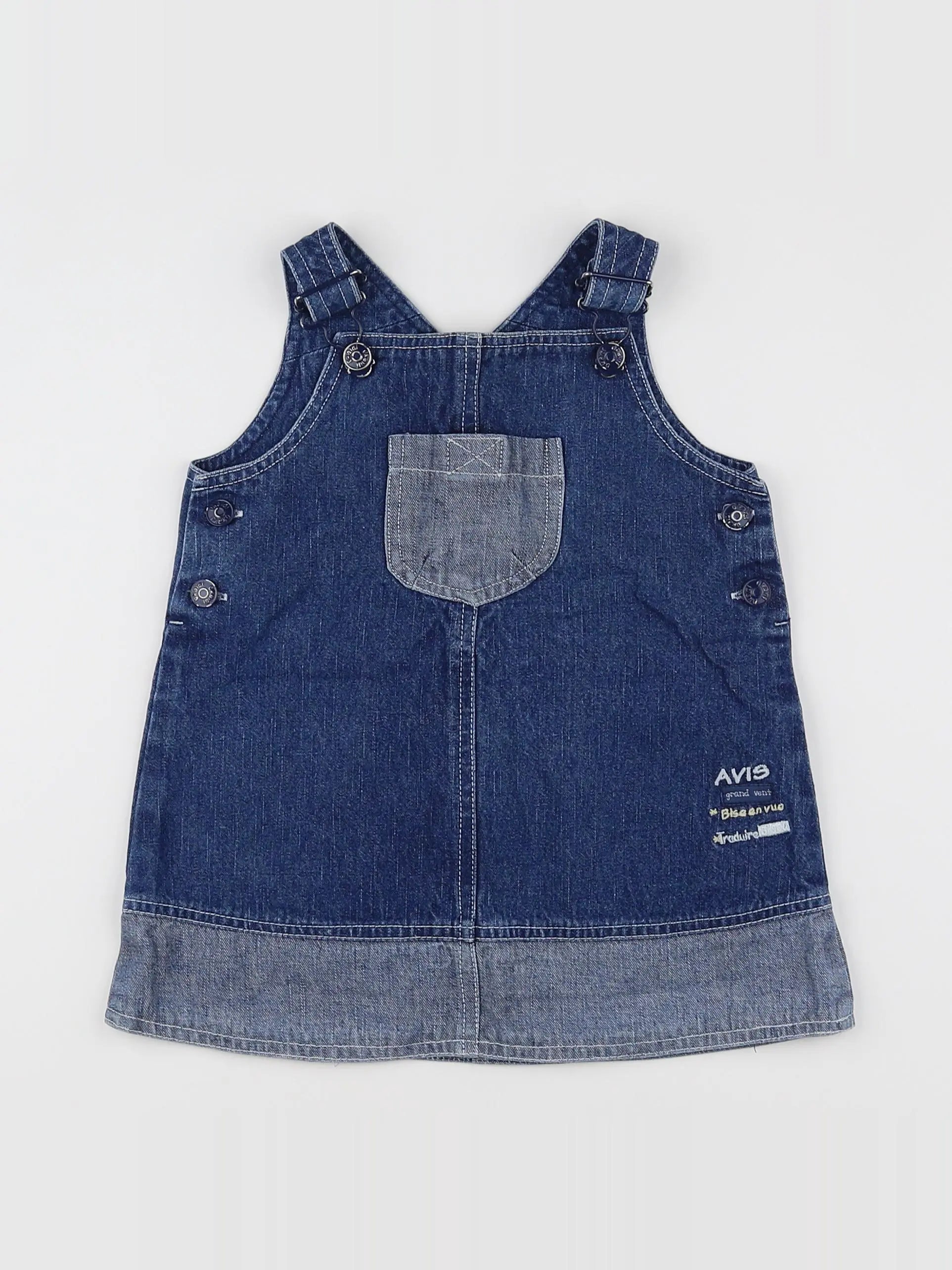 Okaidi - robe bleu - 12 mois