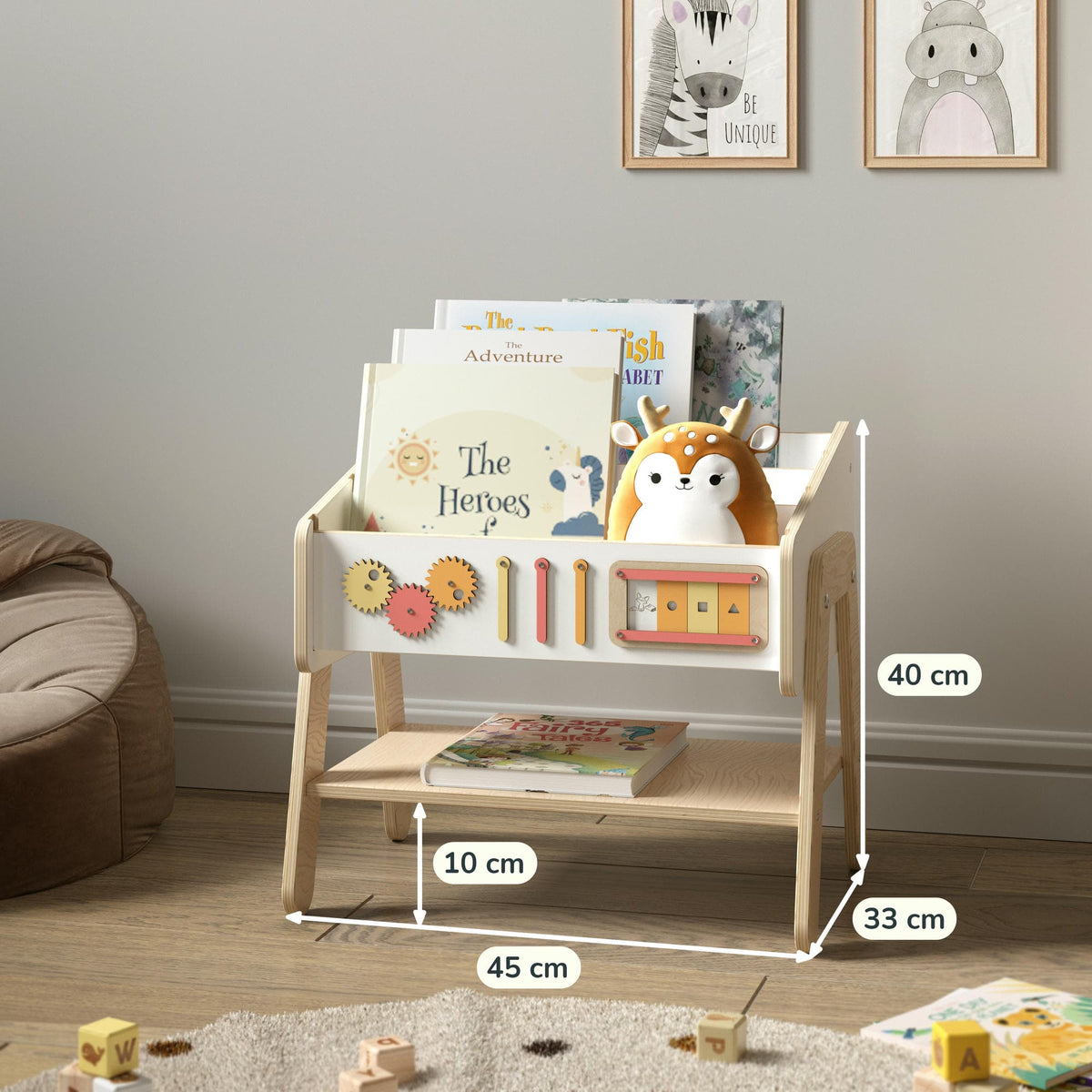Bibliothèque enfant / Siège LILU