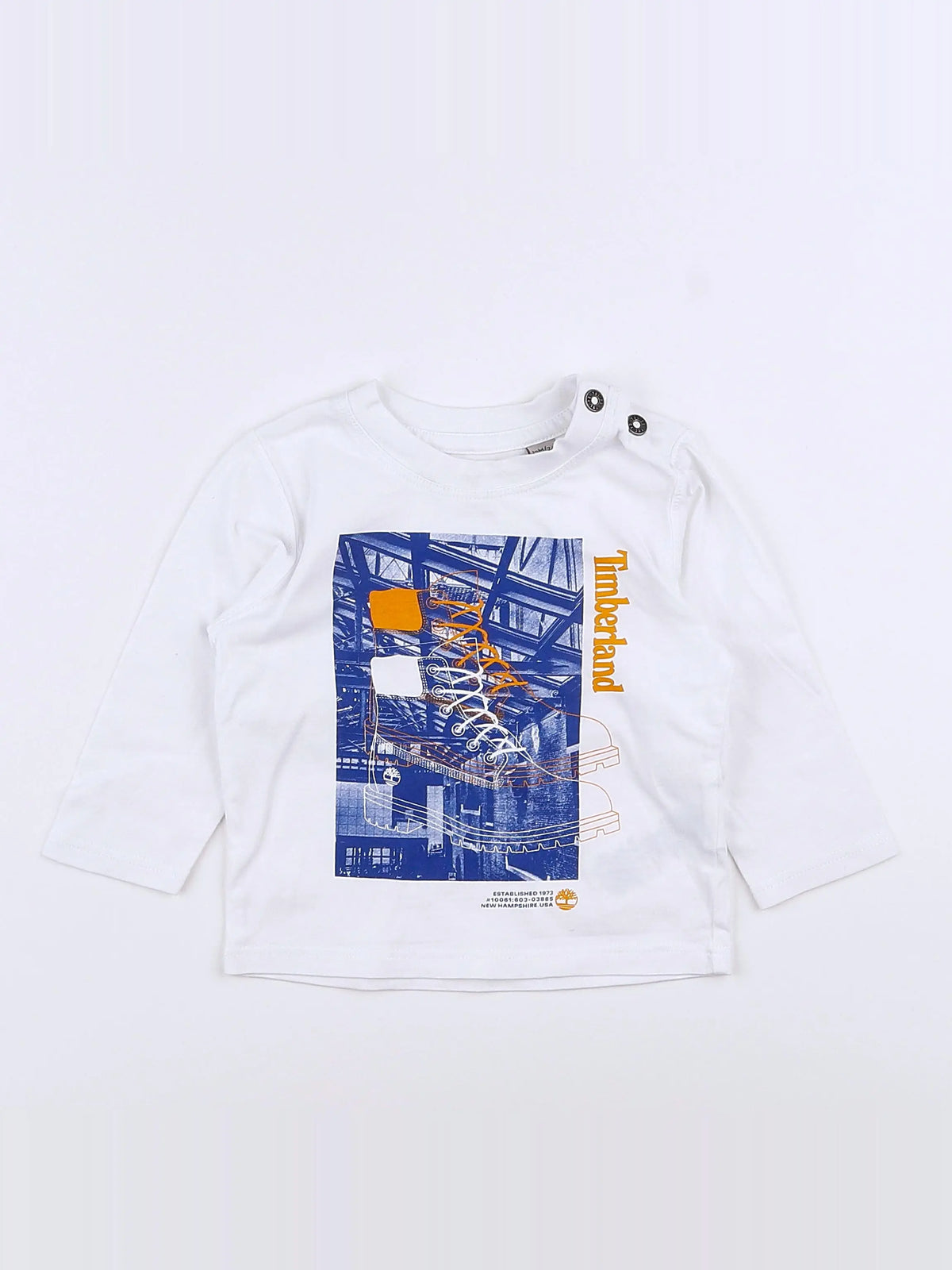 Timberland - tee-shirt blanc - 12 mois