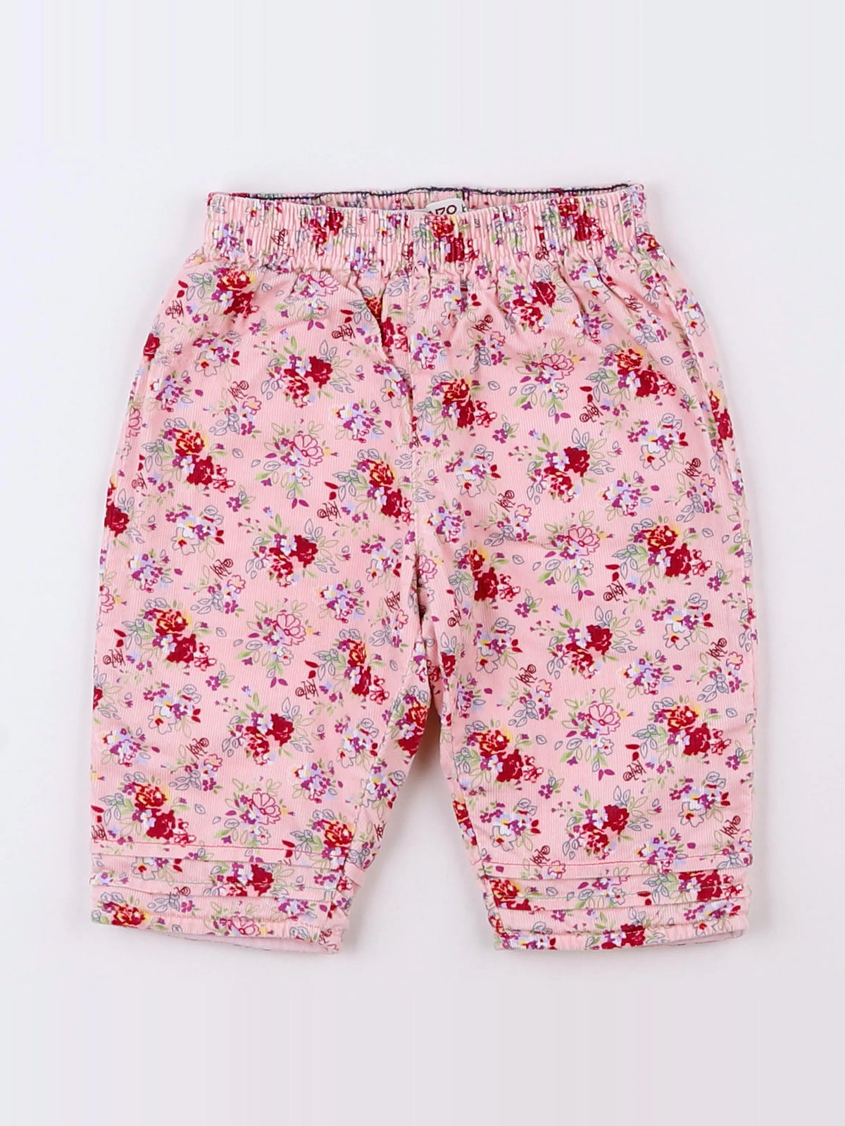 Kenzo - pantalon rose - 3 mois