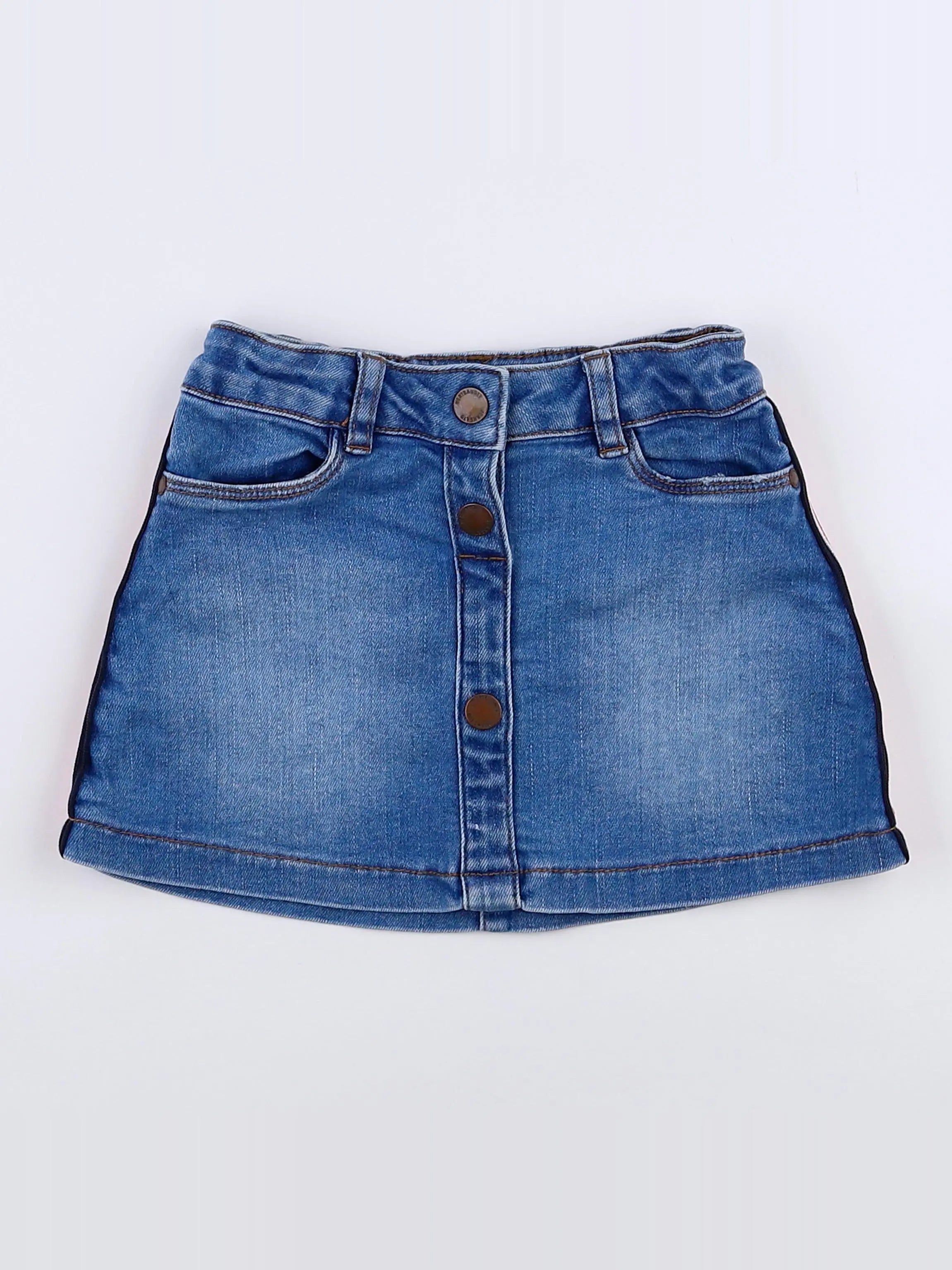Vertbaudet - jupe bleu - 3 ans
