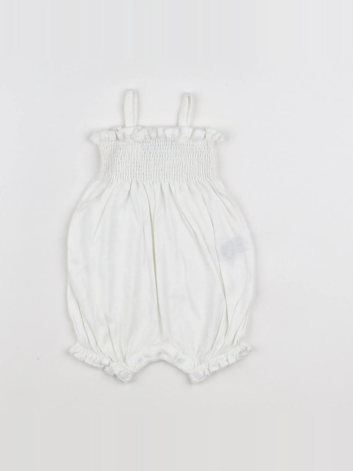 Petit Bateau - combinaison blanc - 3 mois
