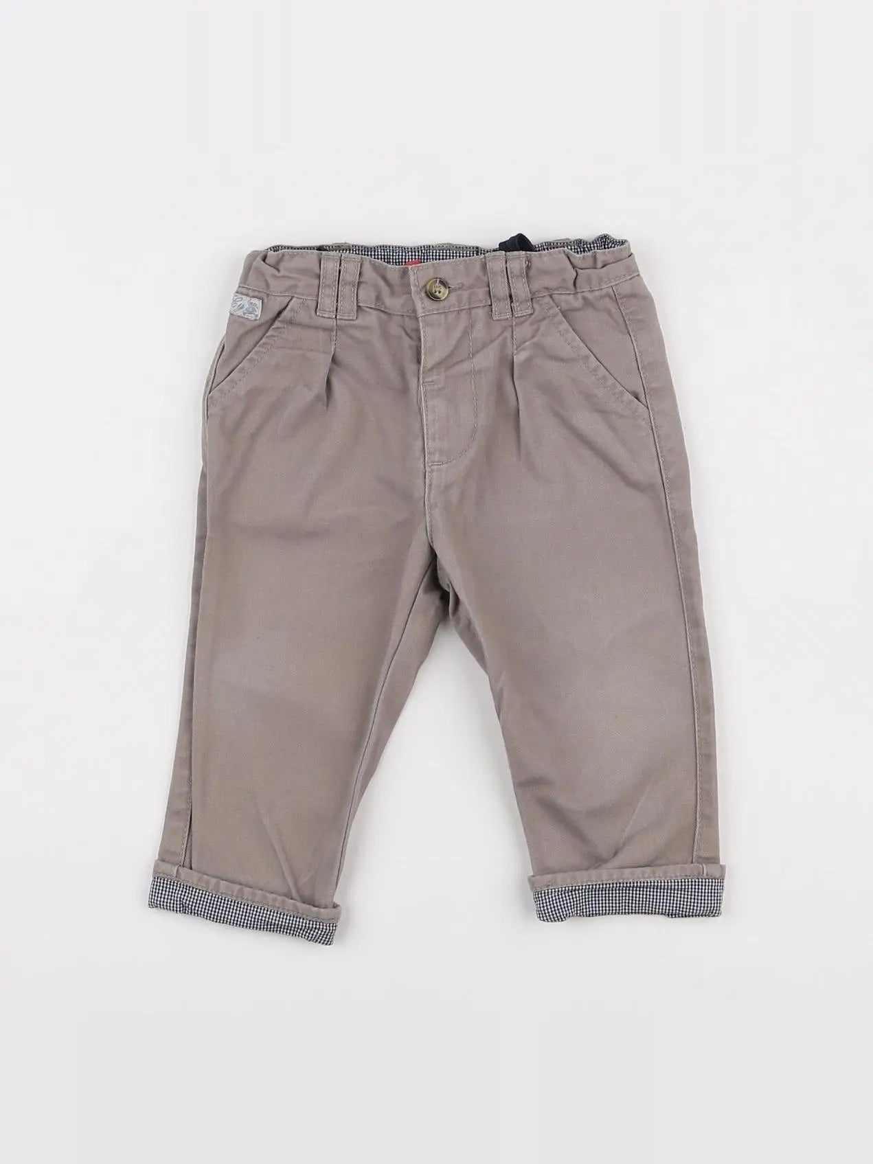 Cyrillus - pantalon beige - 12 mois