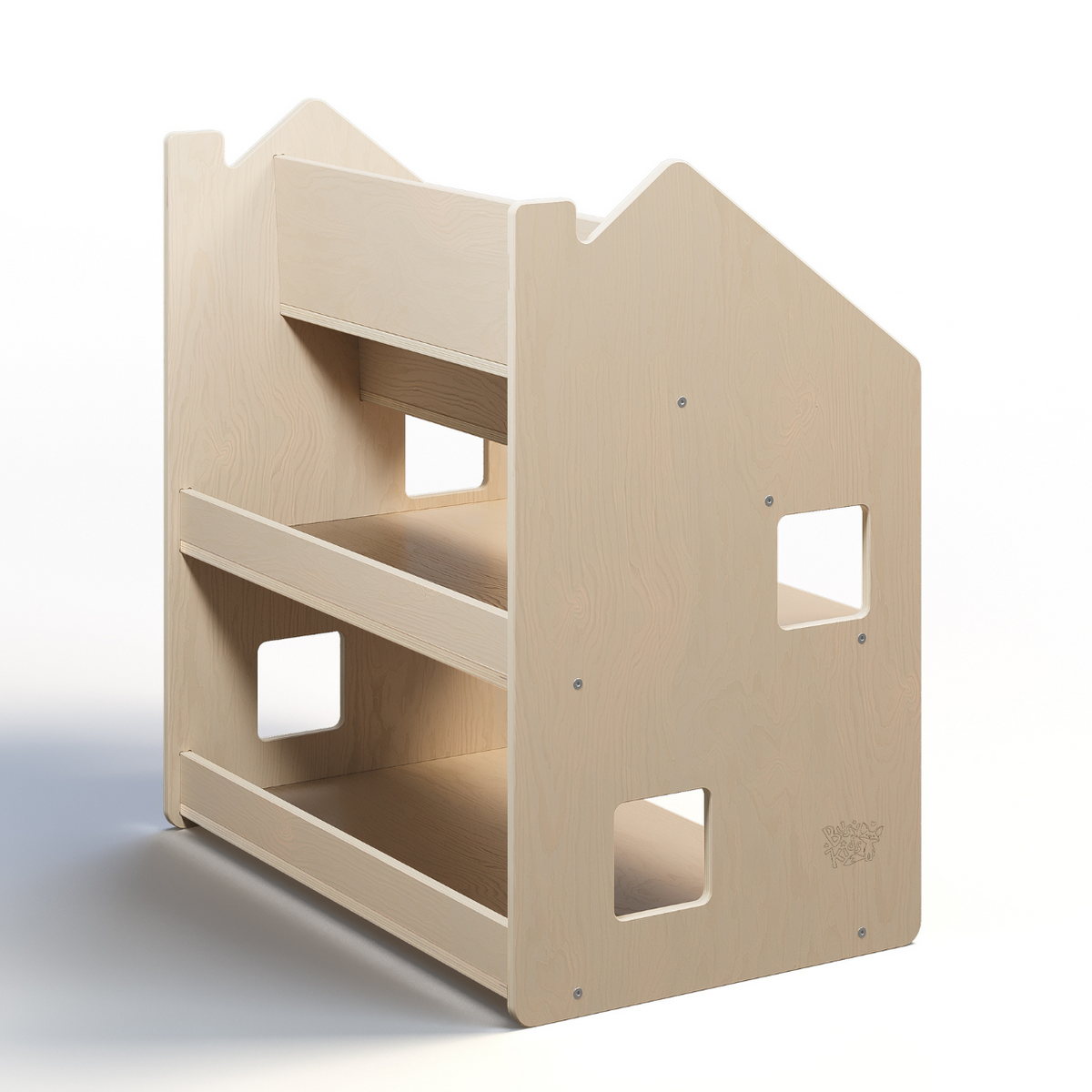 Étagère Montessori 2 en 1 polyvalente