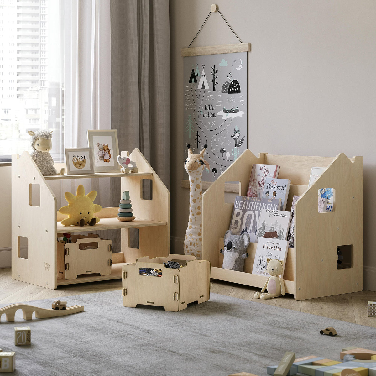 Boîte de rangement pour jouets