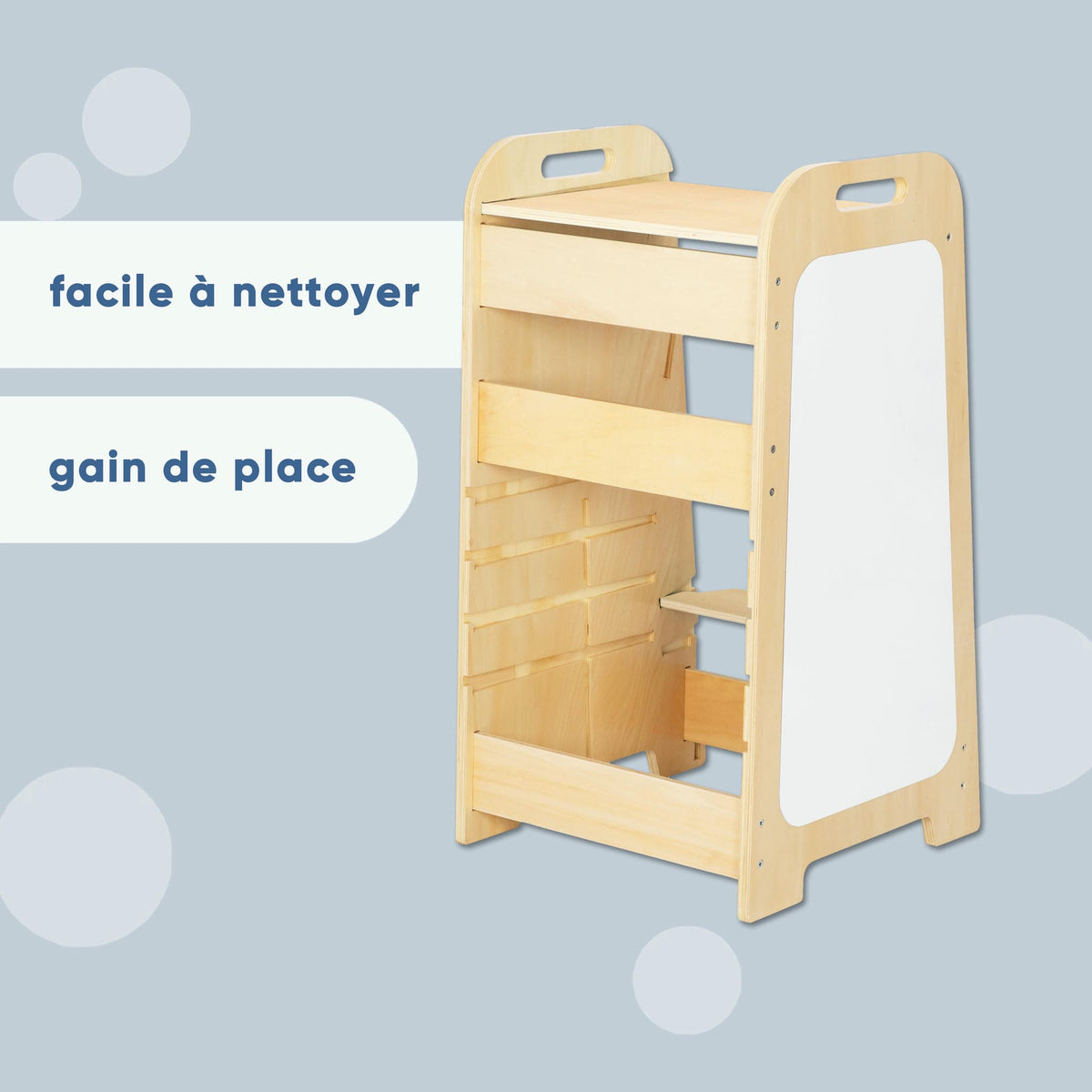 Tour d'observation multifonction 5 en 1 - Play XL - Menthe/Jaune