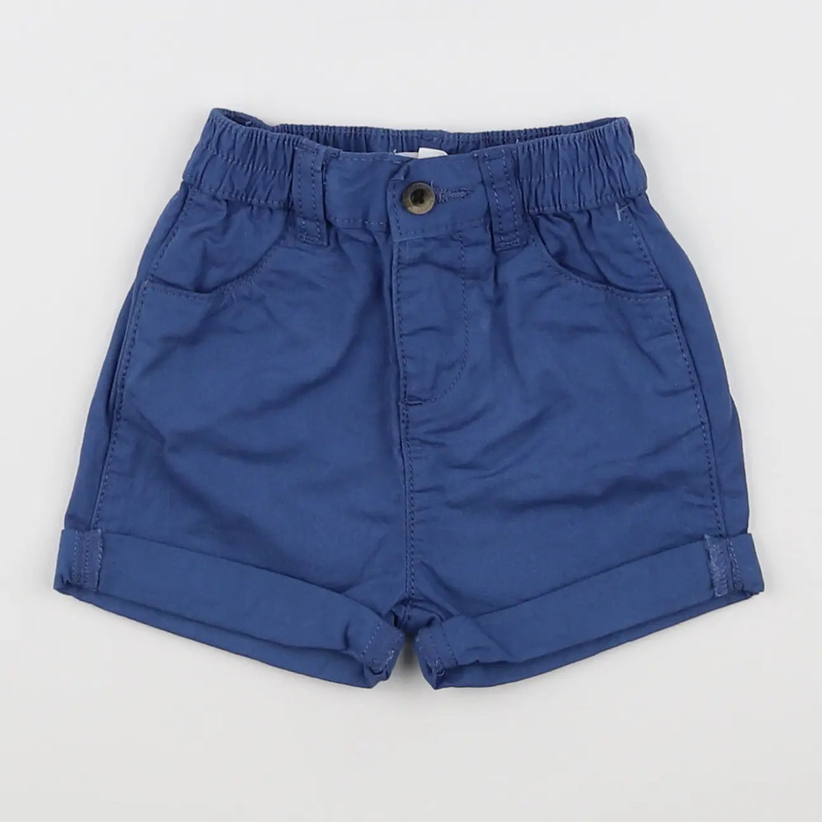 Vertbaudet - short bleu - 3 mois