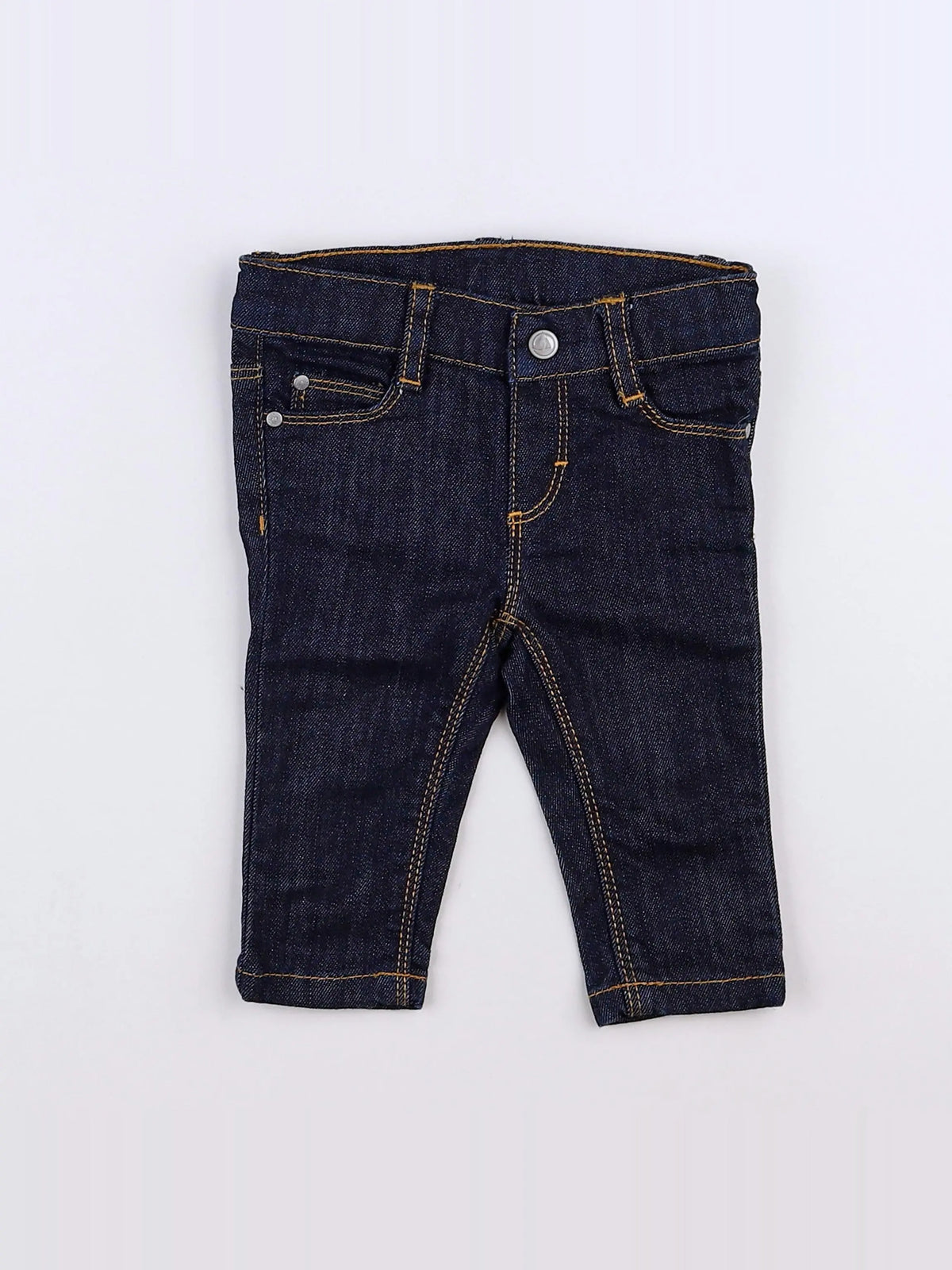 Petit Bateau - jean bleu - 3 mois