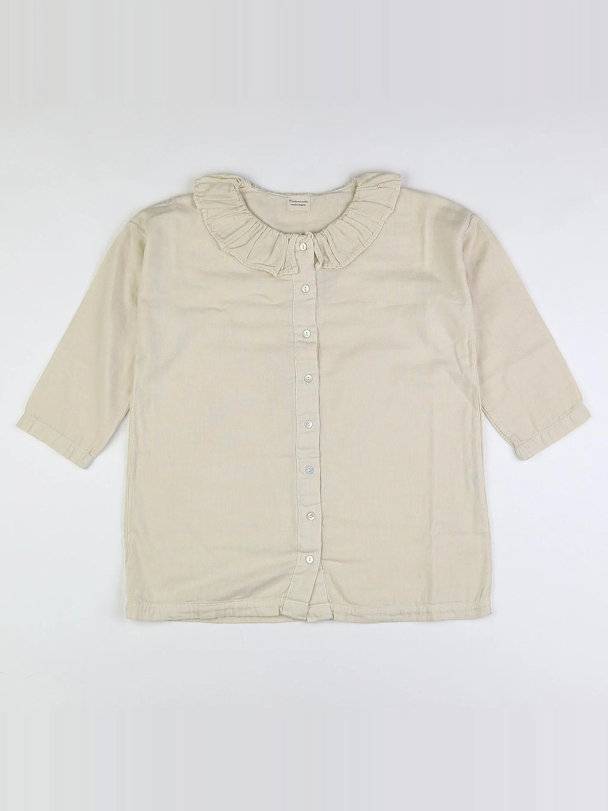 Poudre Organic - blouse beige (neuf) - 12 ans