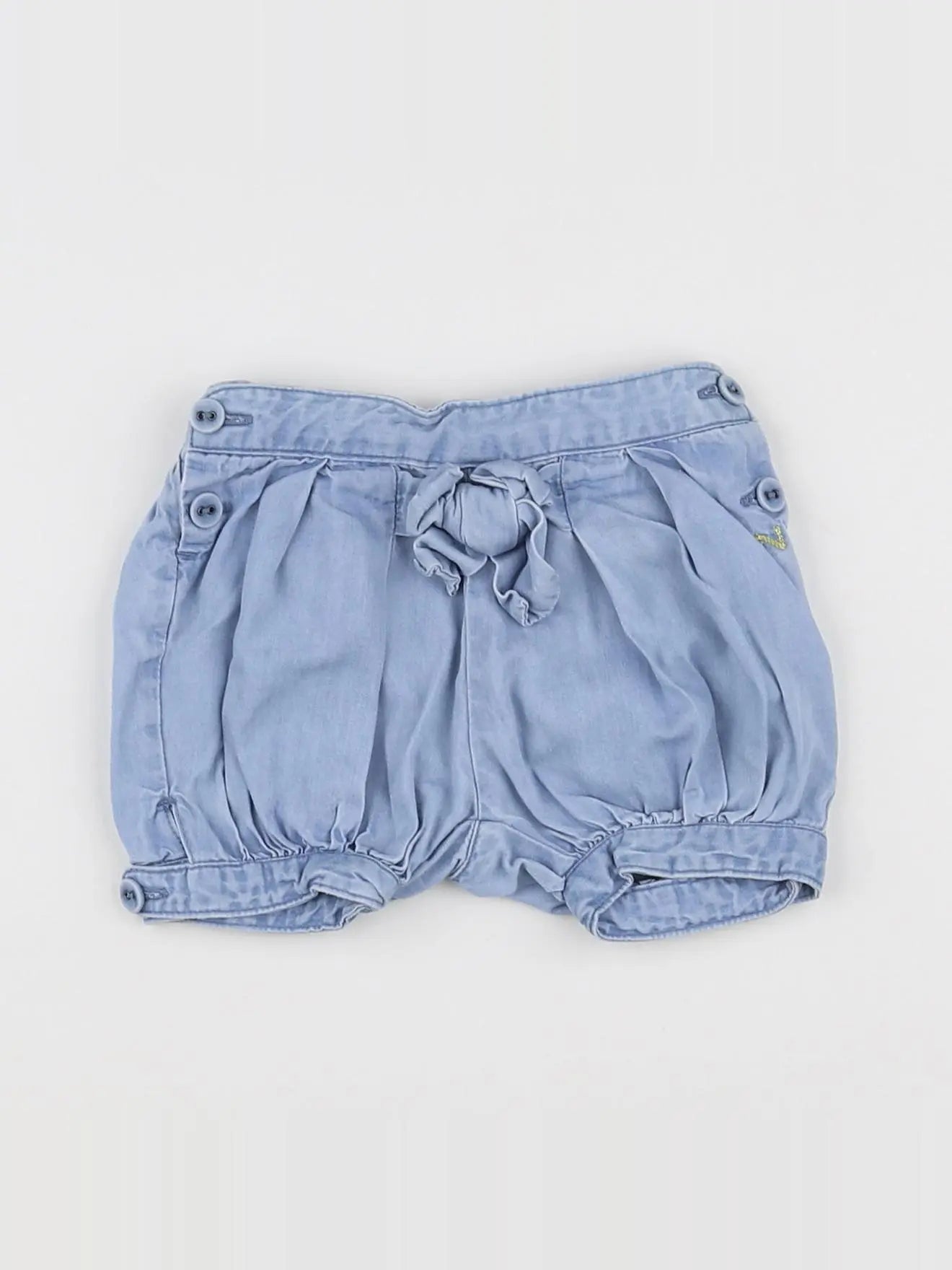 Natalys - short bleu - 3 mois
