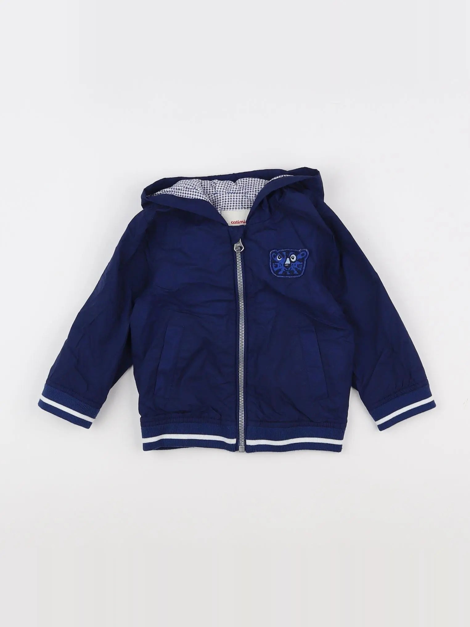 Catimini - veste bleu - 12 mois