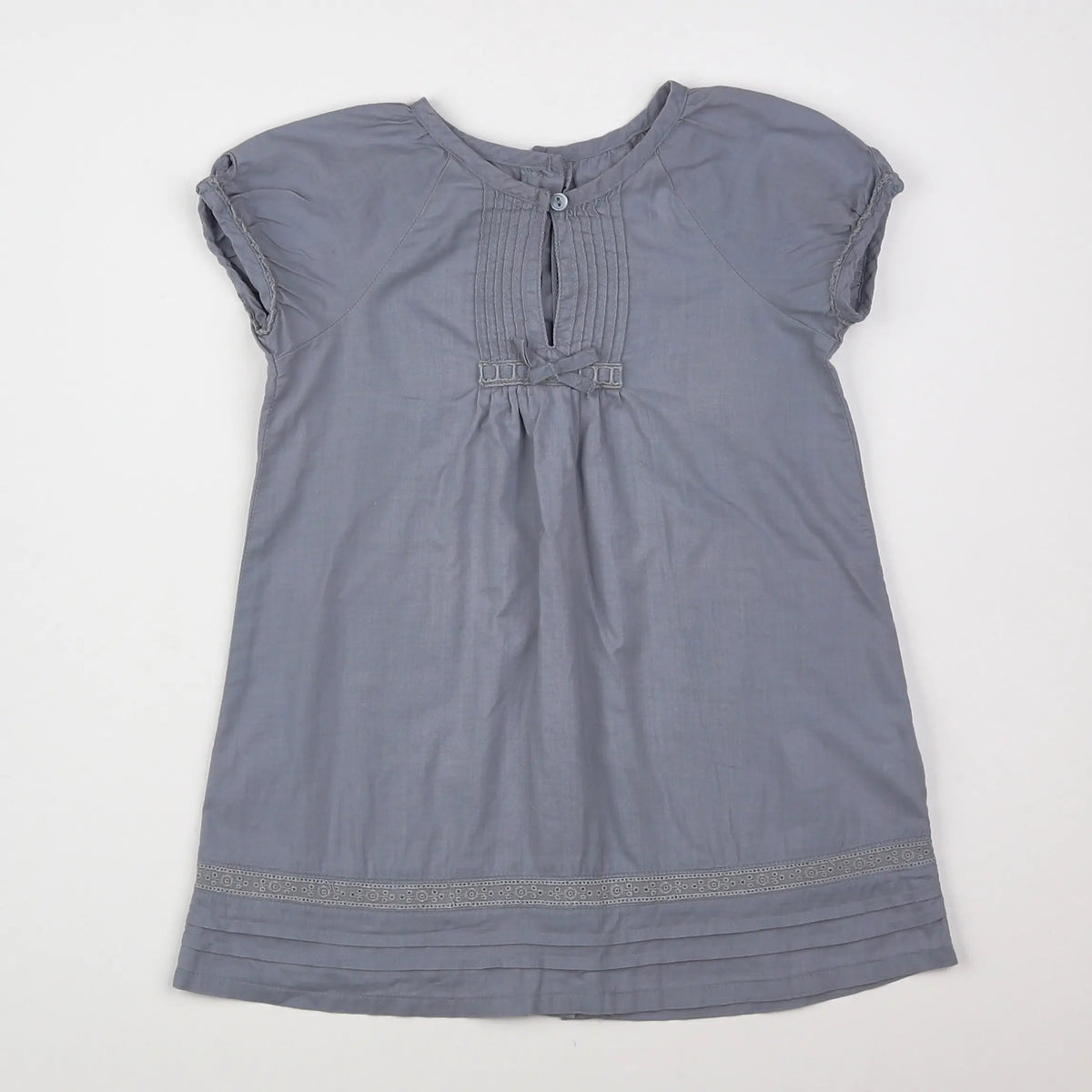 Vertbaudet - robe gris - 12 mois