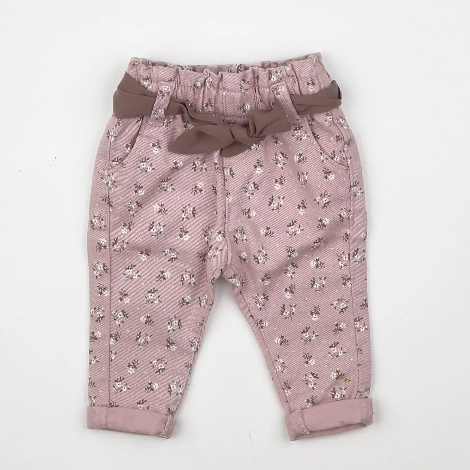 Vertbaudet - pantalon violet - 3 mois