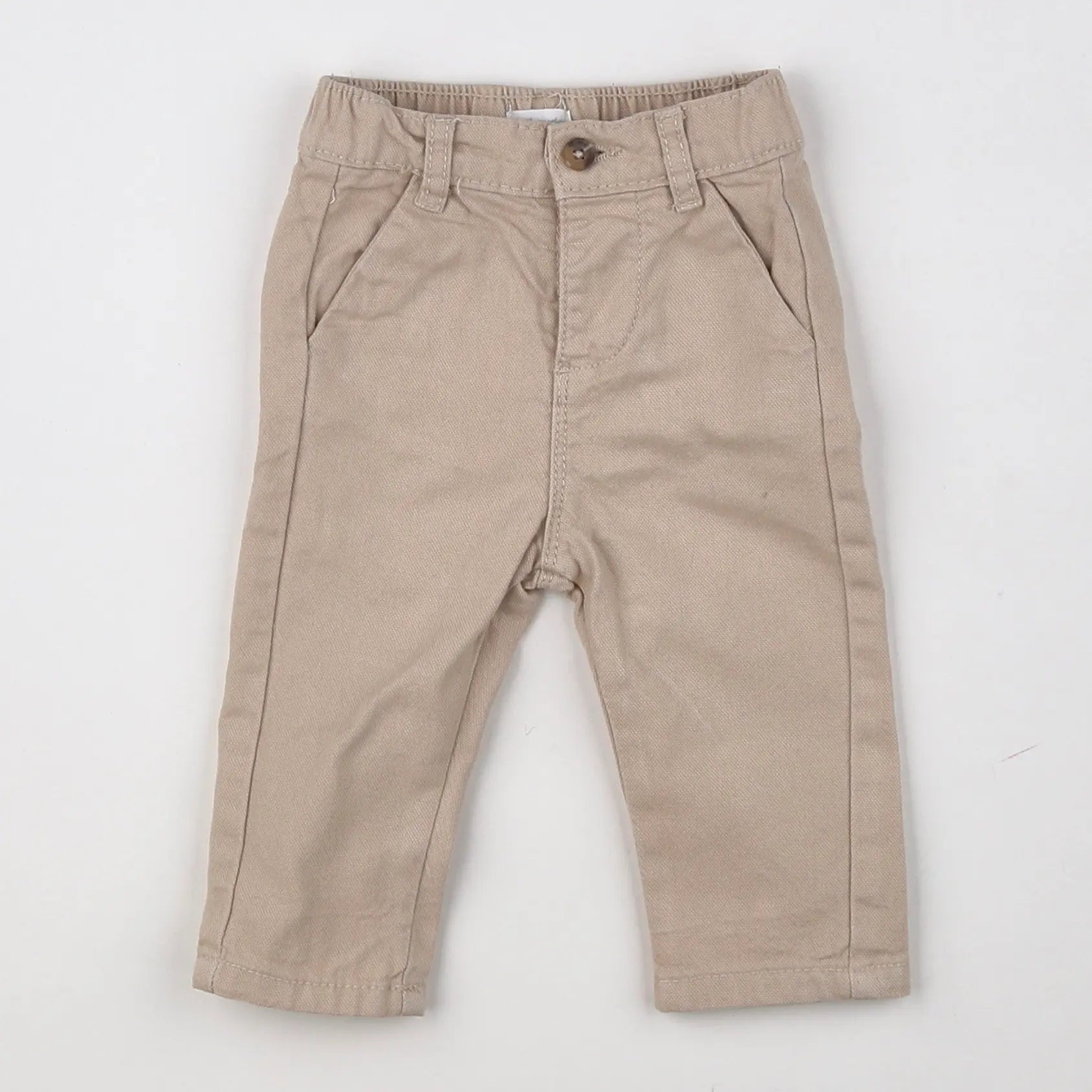 Vertbaudet - pantalon marron - 6 mois