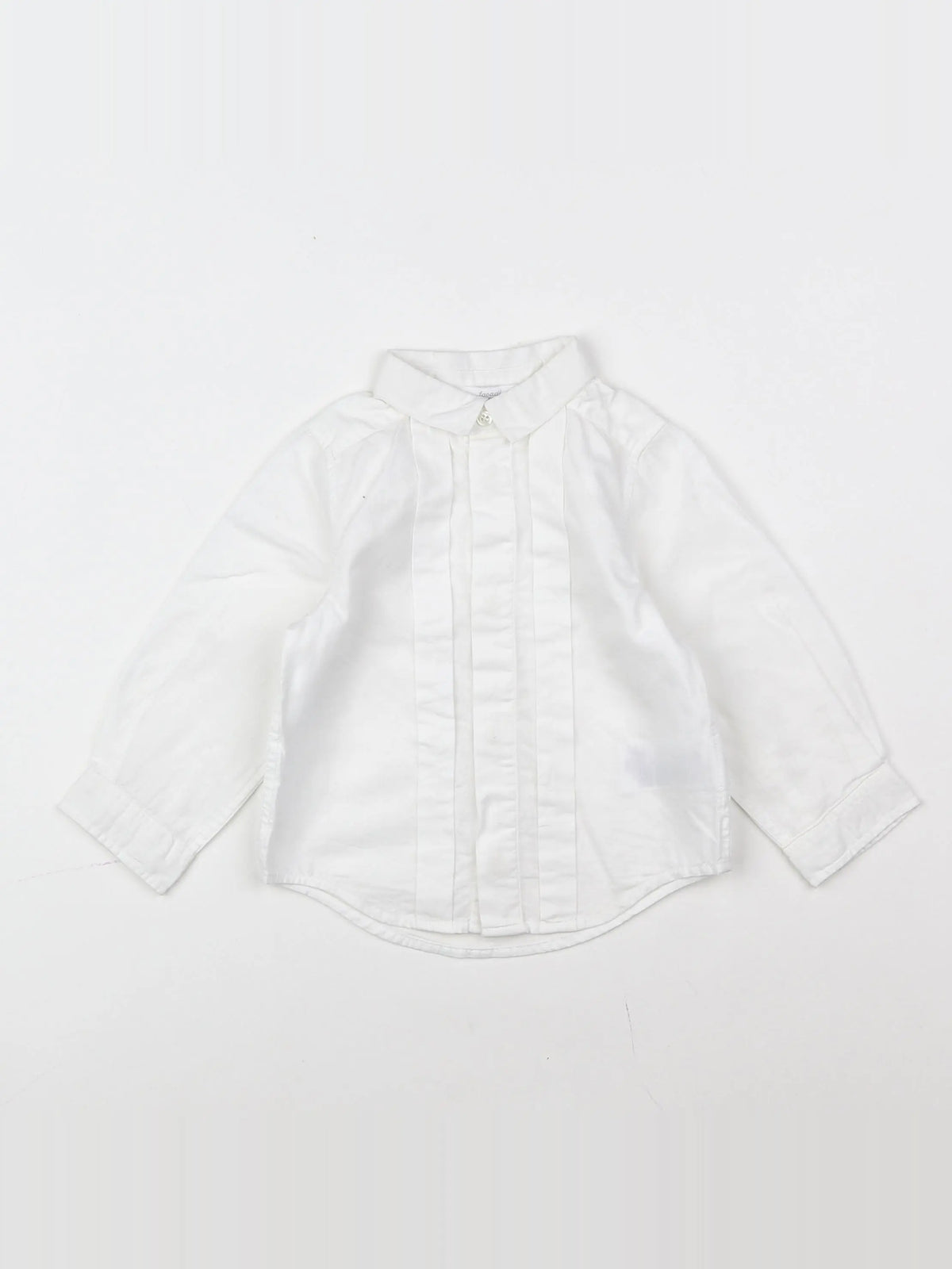 Jacadi - chemise blanc - 12 mois