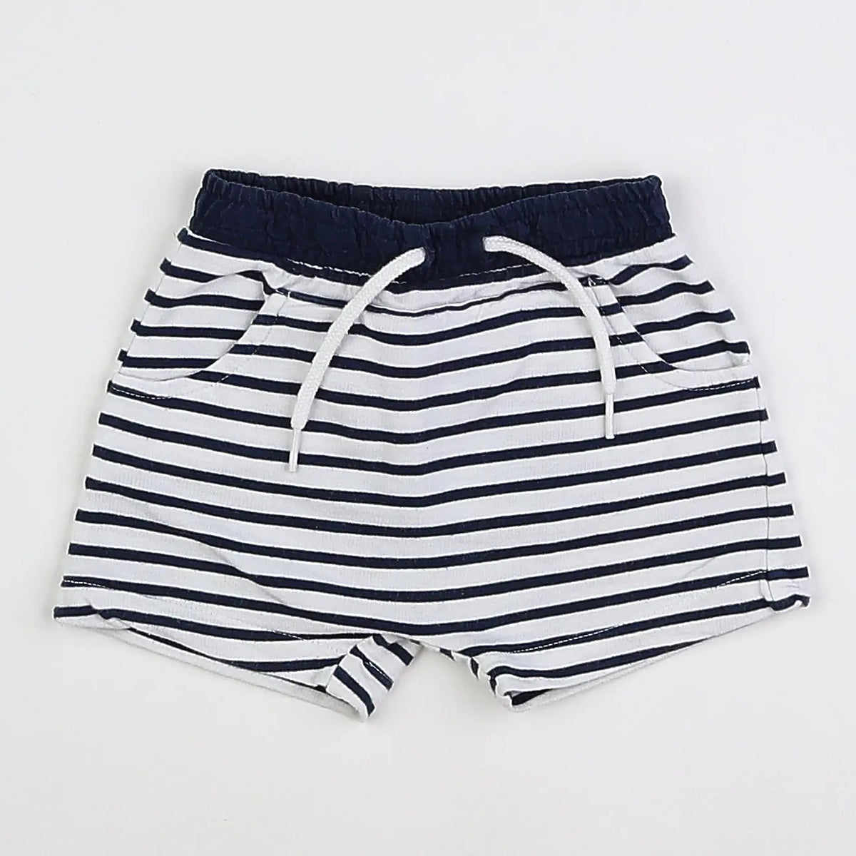 Vertbaudet - short bleu - 12 mois