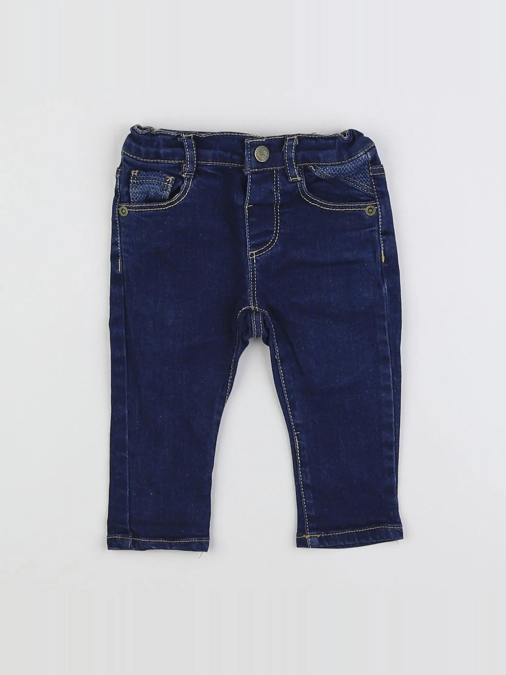 Zara - jean bleu - 6/9 mois
