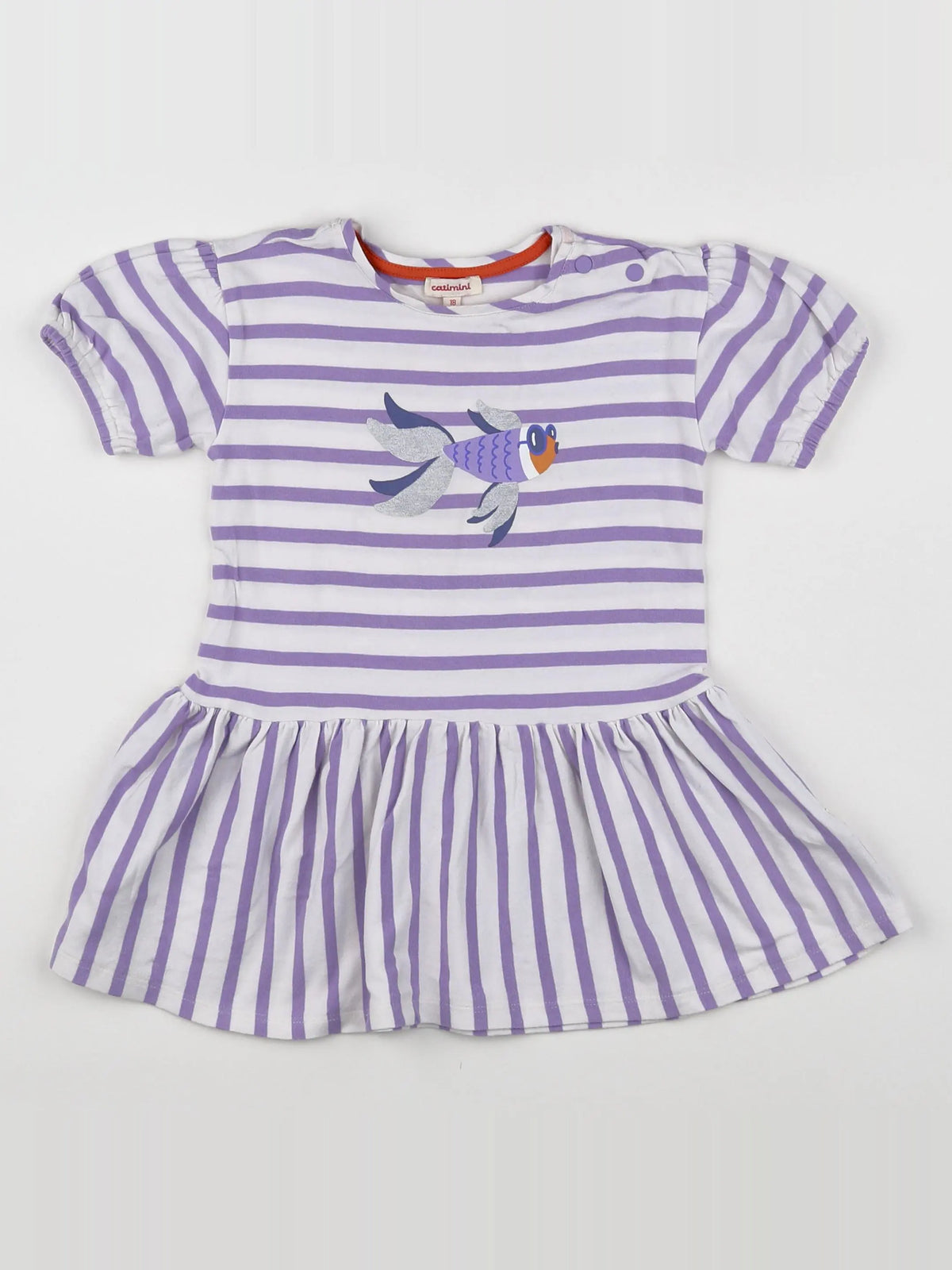 Catimini - robe blanc - 18 mois