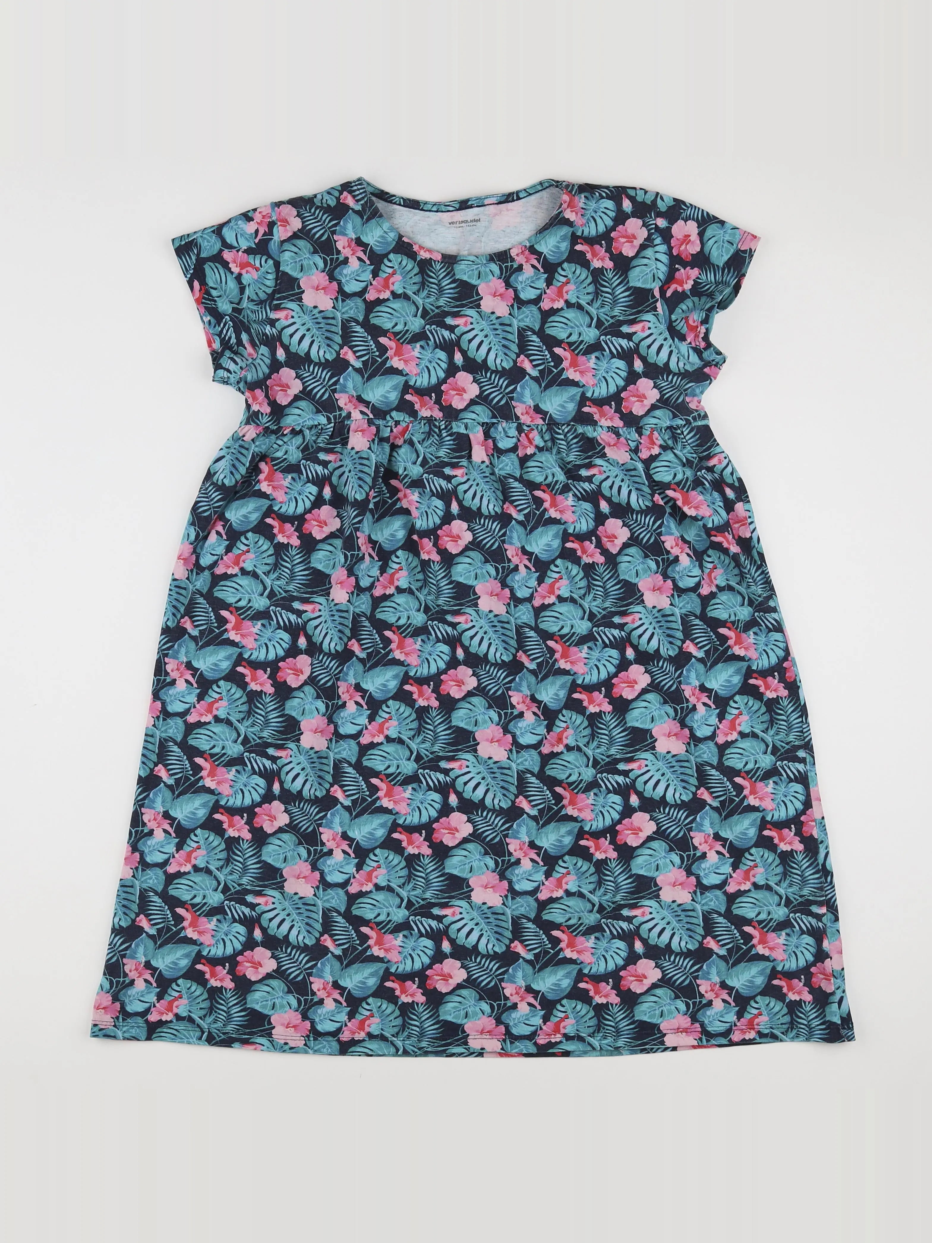 Vertbaudet - robe bleu - 12 ans