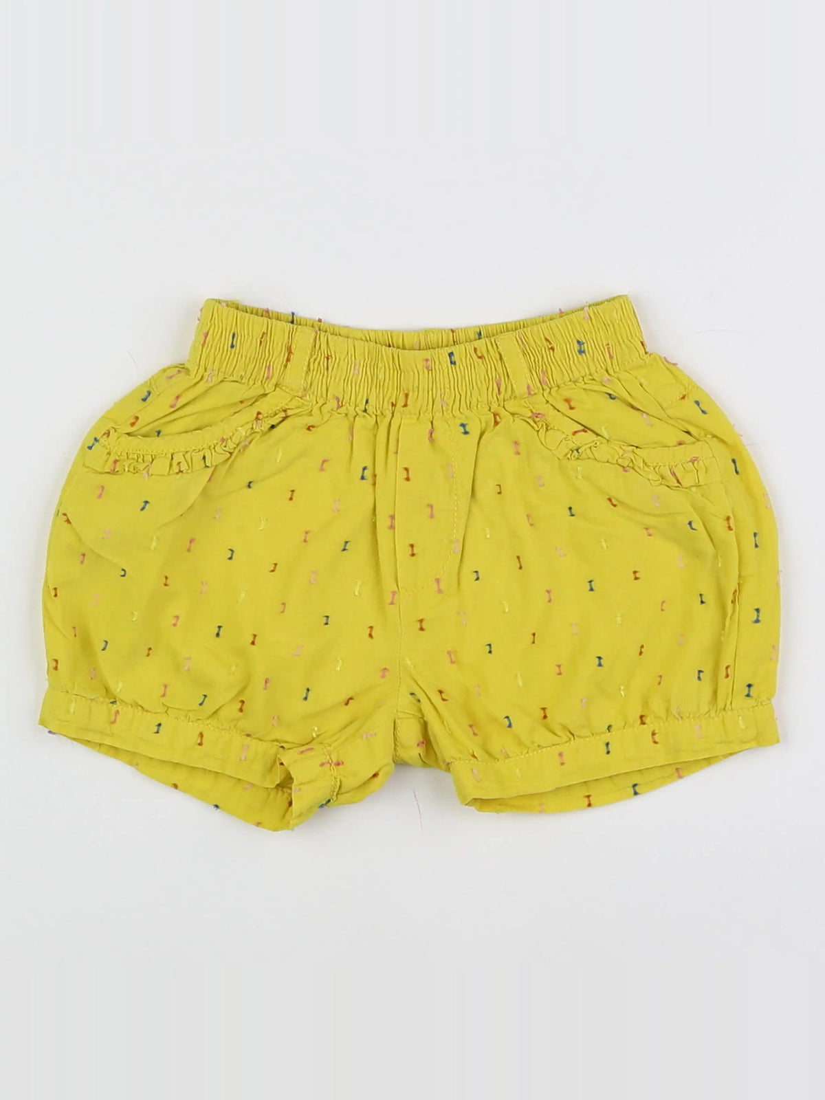 Catimini - short jaune - 18 mois
