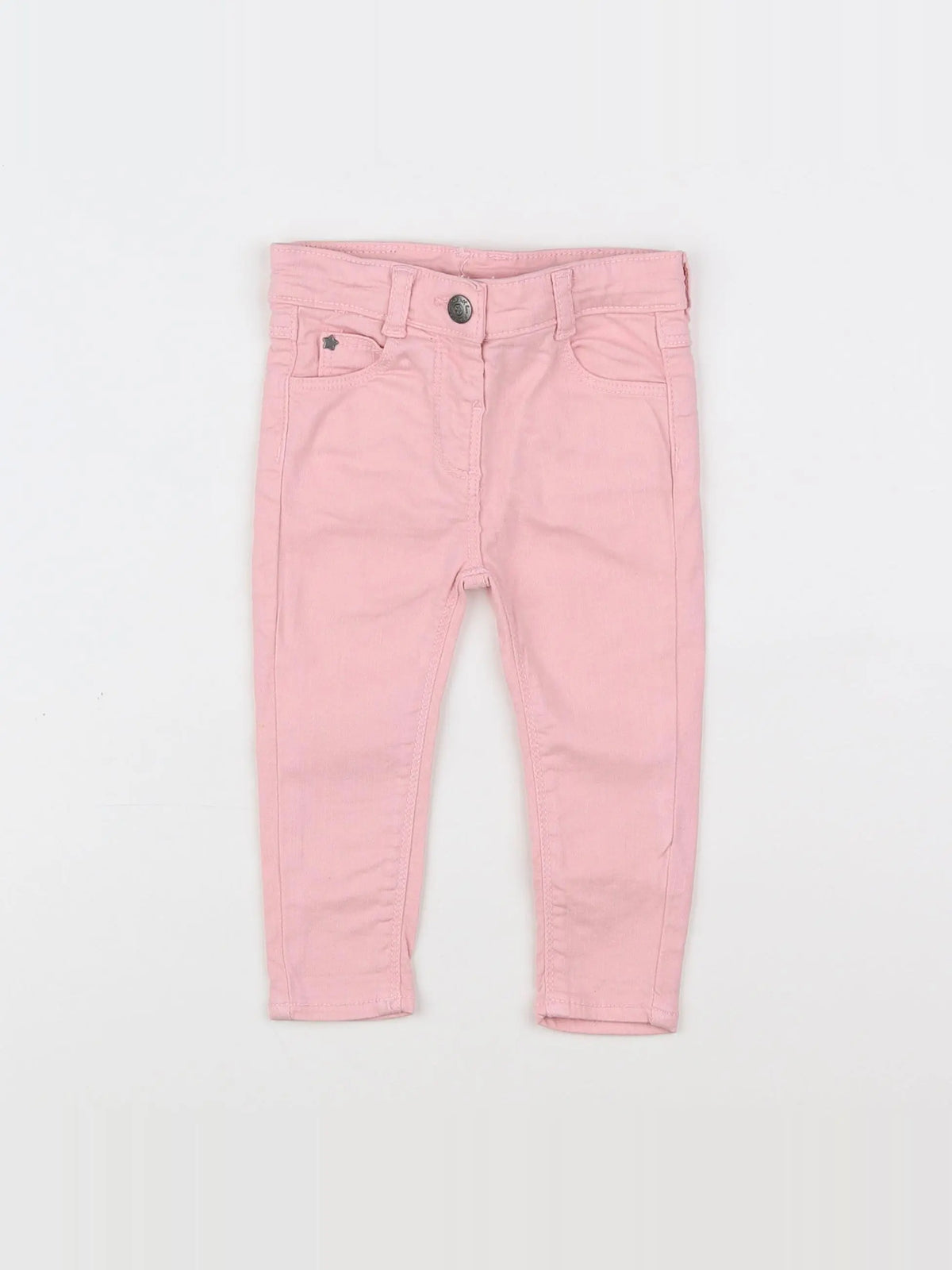 Tape à l'oeil - pantalon rose - 12 mois