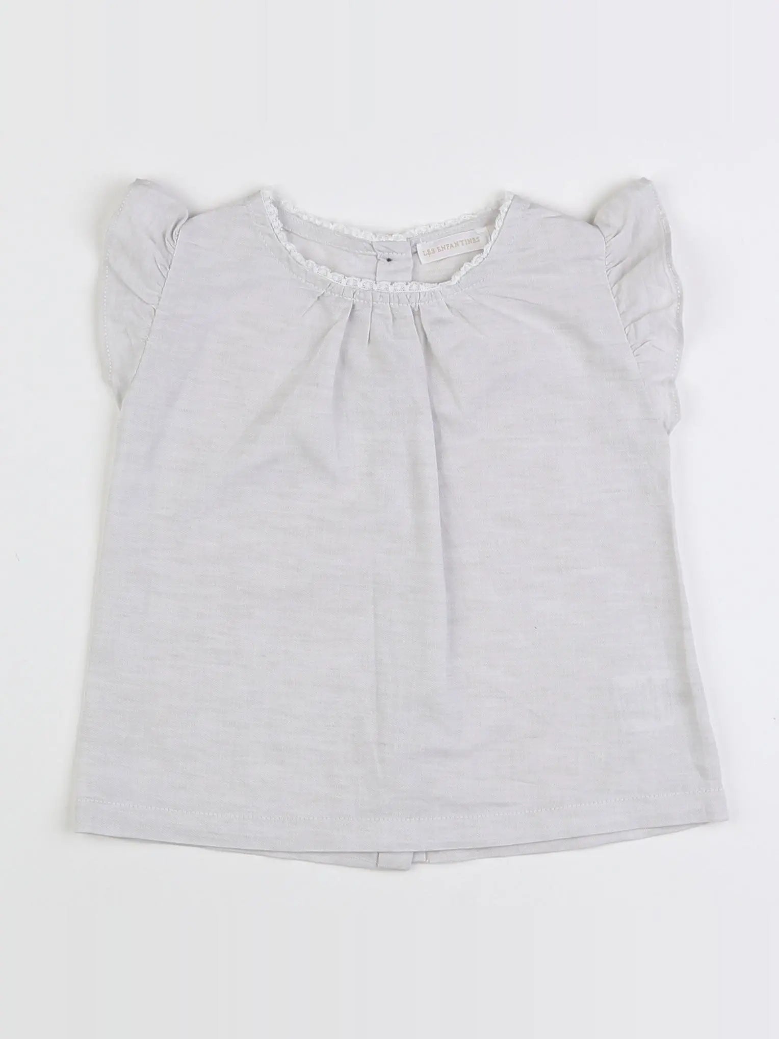 Les Enfantines - blouse gris - 18 mois