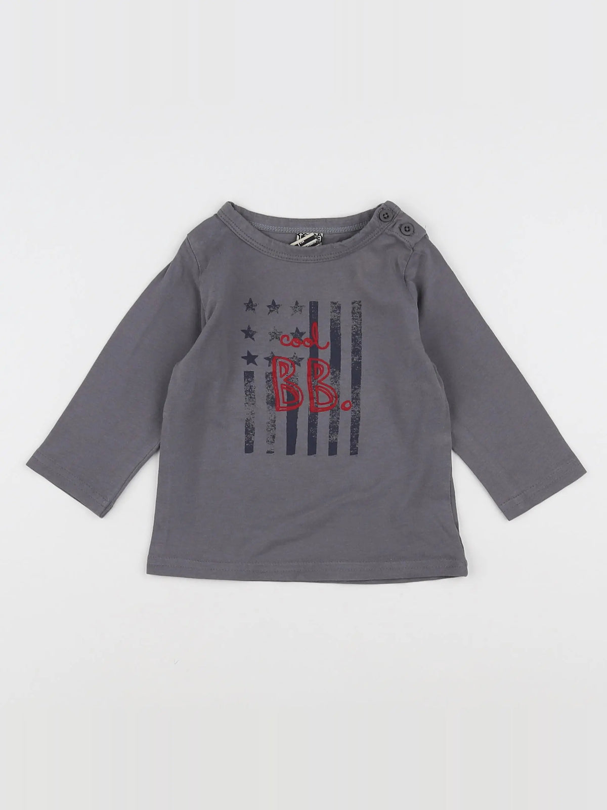Tape à l'oeil - tee-shirt gris - 9 mois