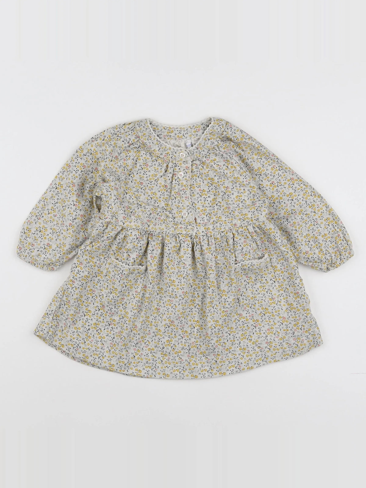 Boutchou - robe multicolore - 12 mois