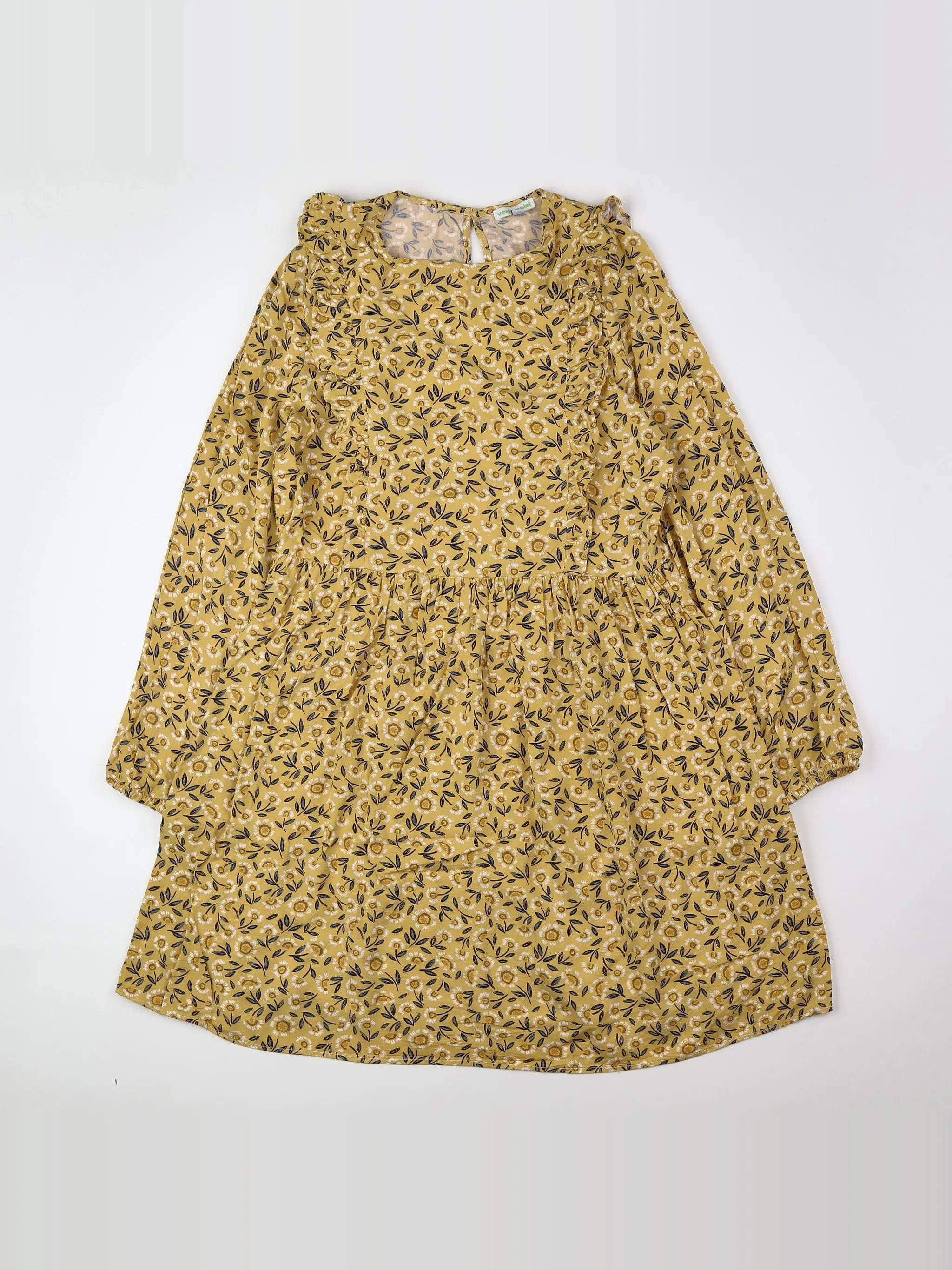 Vertbaudet - robe jaune - 14 ans