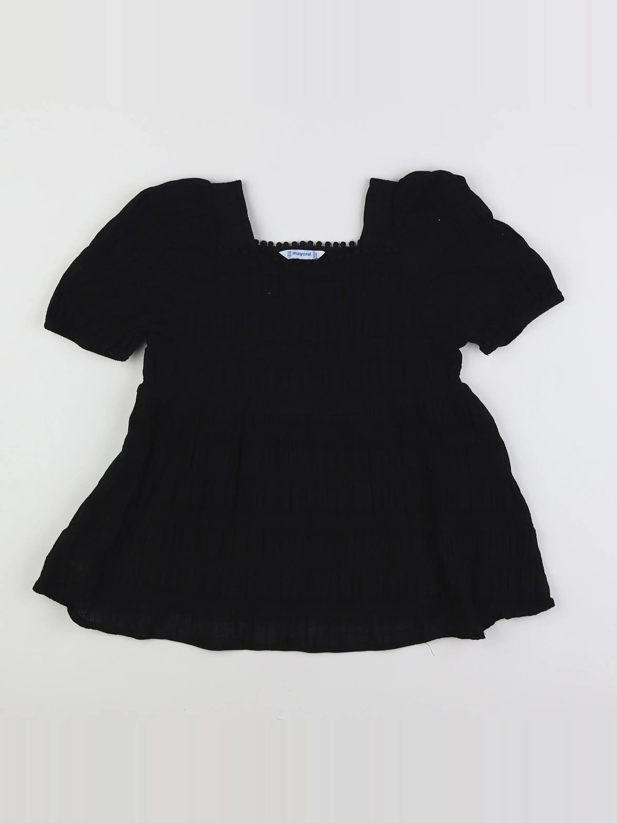 Mayoral - blouse noir - 10 ans
