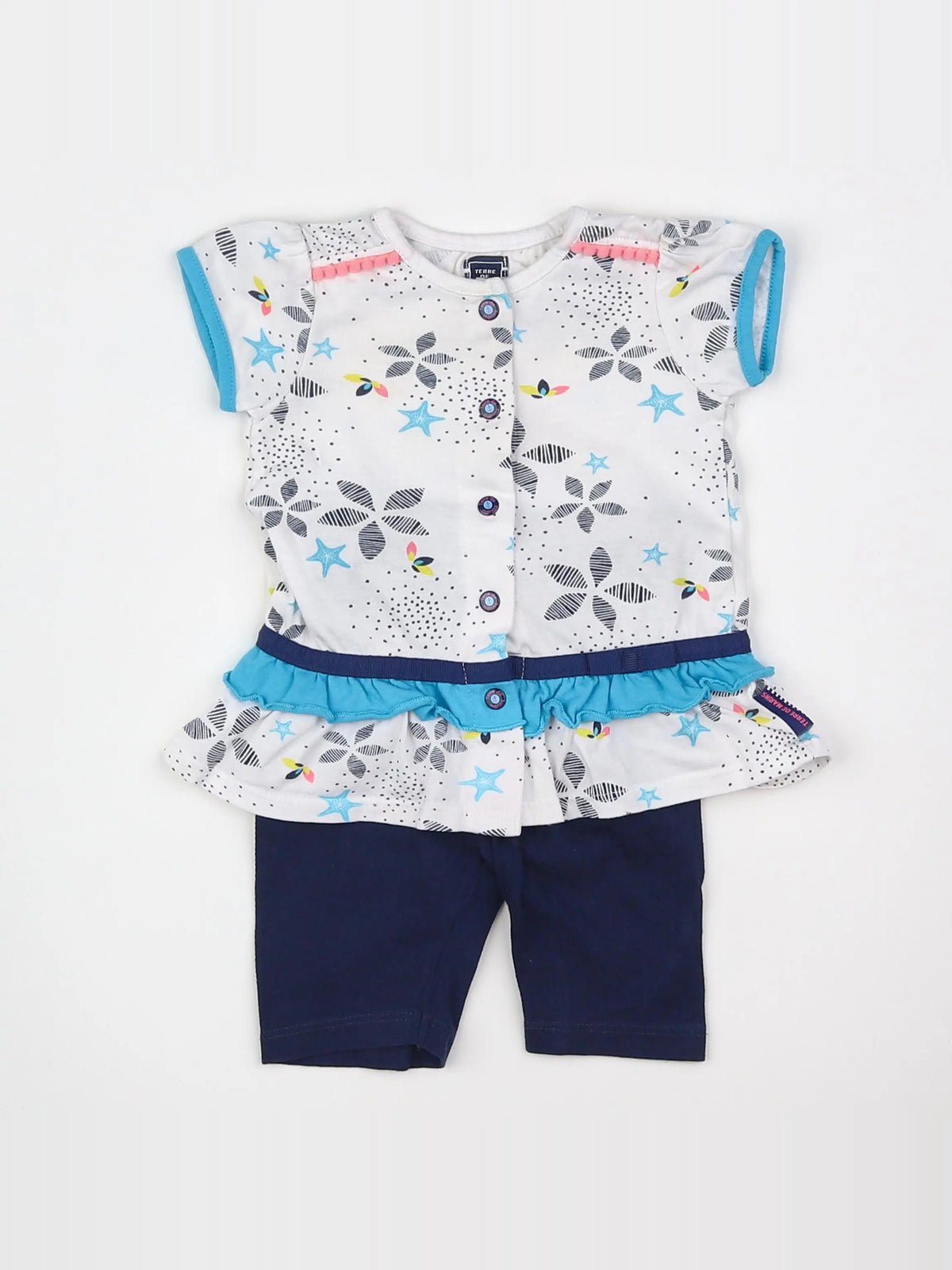 Terre de marins - ensemble multicolore - 6 mois