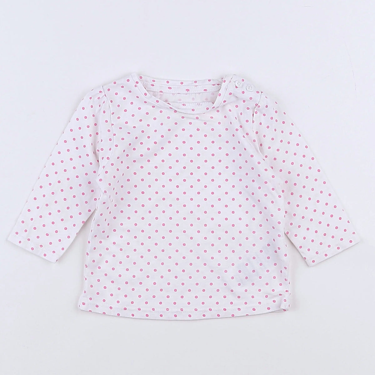 Vertbaudet - tee-shirt rose - 3 mois