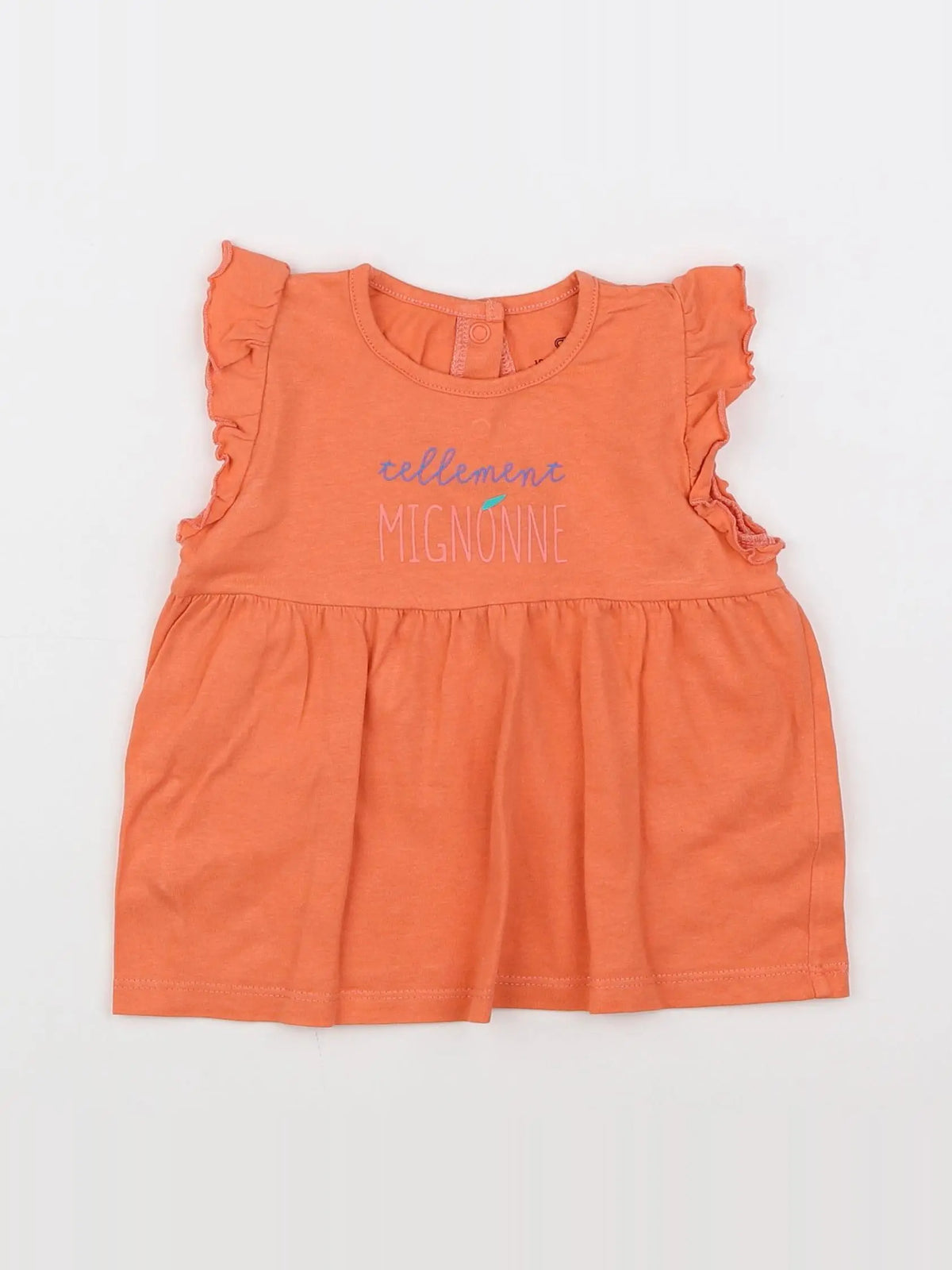 La Redoute - débardeur orange - 18 mois