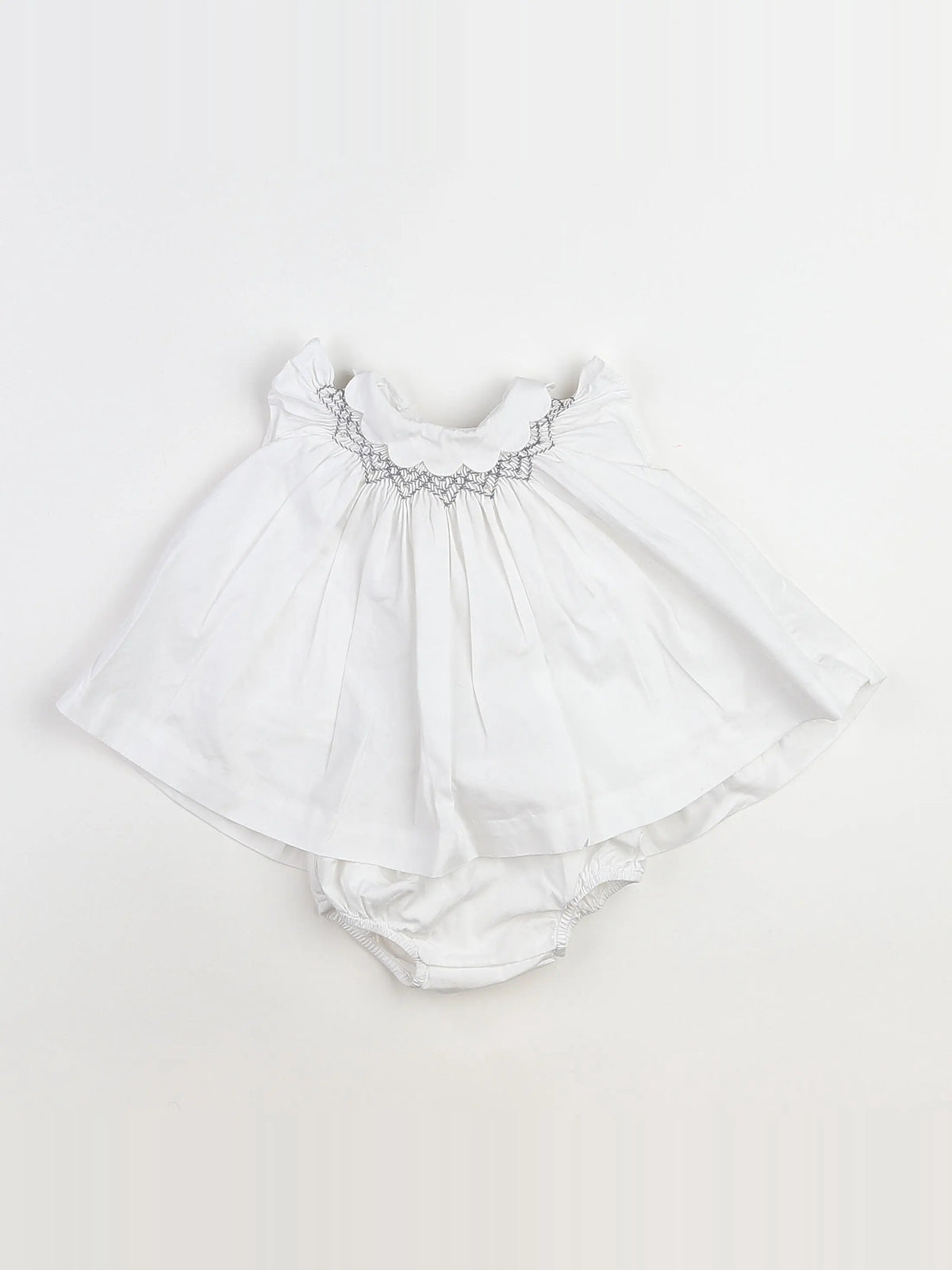 Jacadi - robe blanc - 3 mois