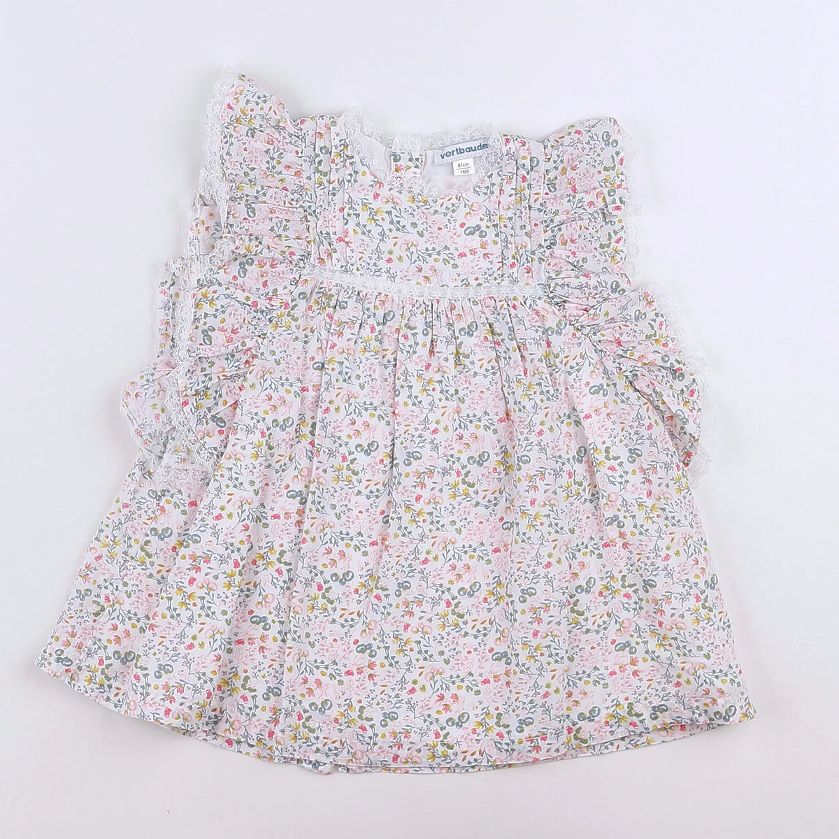 Vertbaudet - robe rose - 18 mois