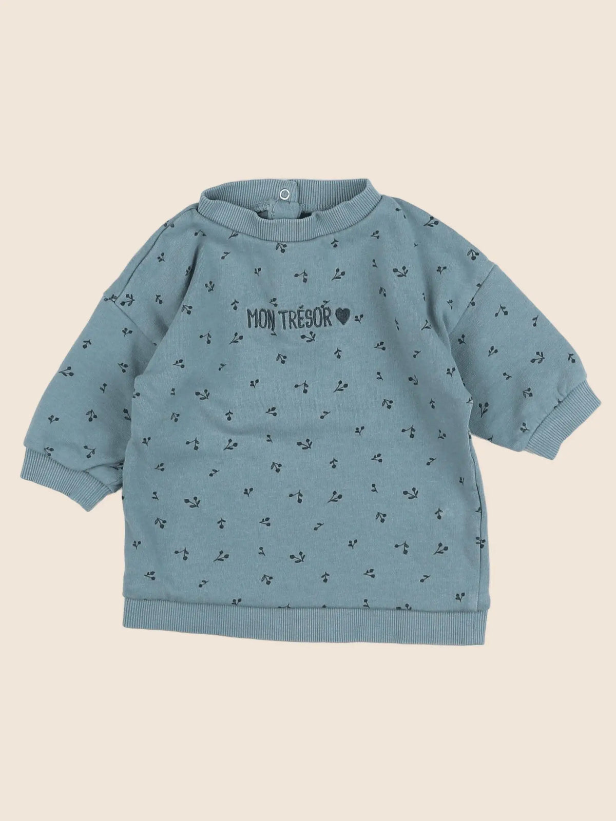 Vertbaudet - robe bleu - 6 mois