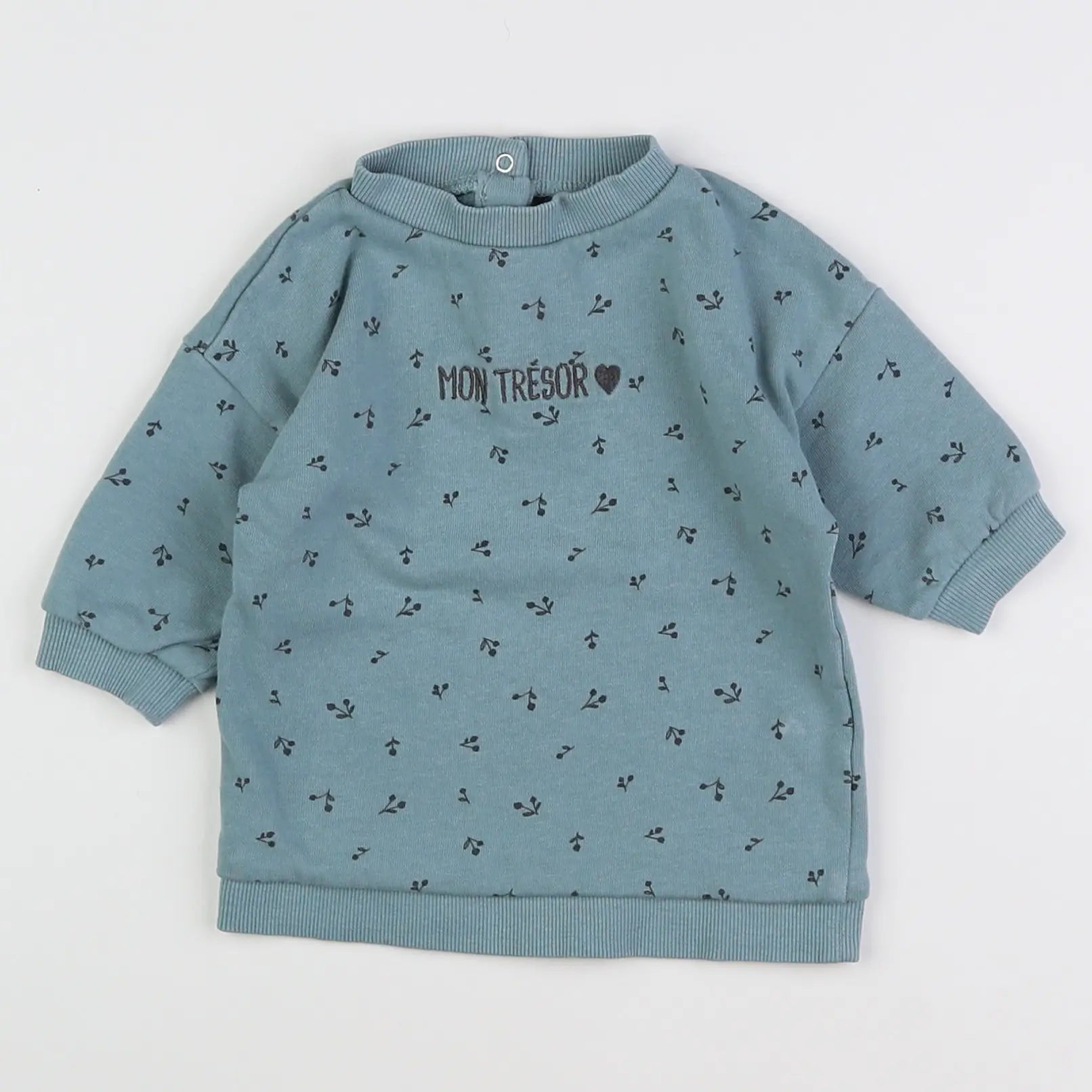 Vertbaudet - robe bleu - 6 mois