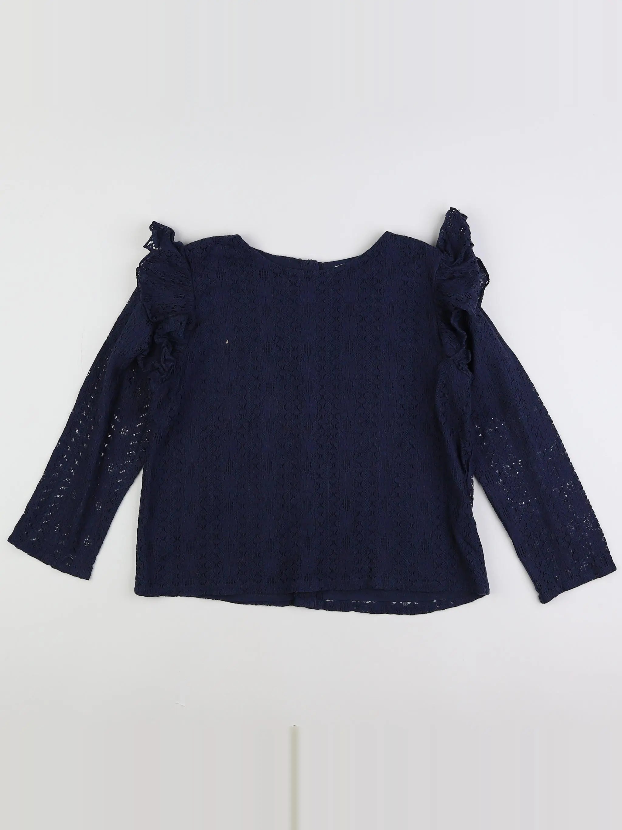 Monoprix - blouse bleu - 10 ans