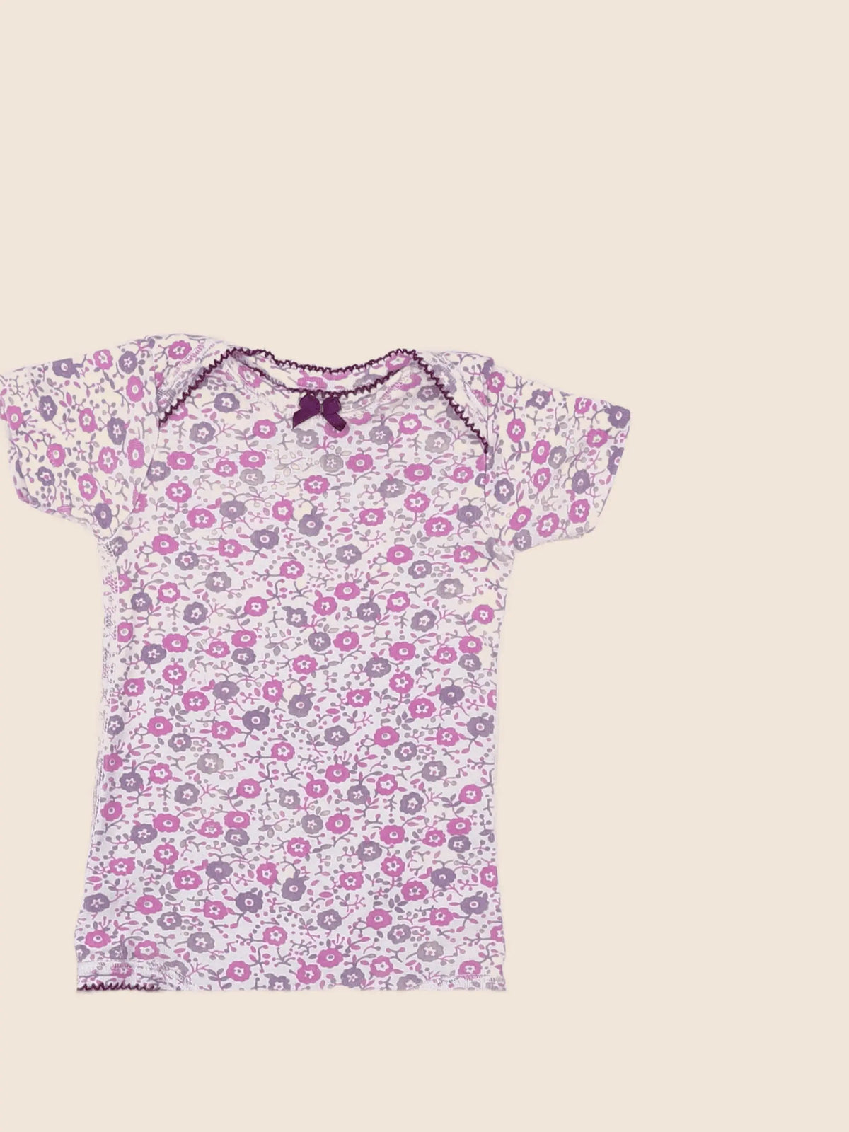 Petit Bateau - body rose - 3 mois