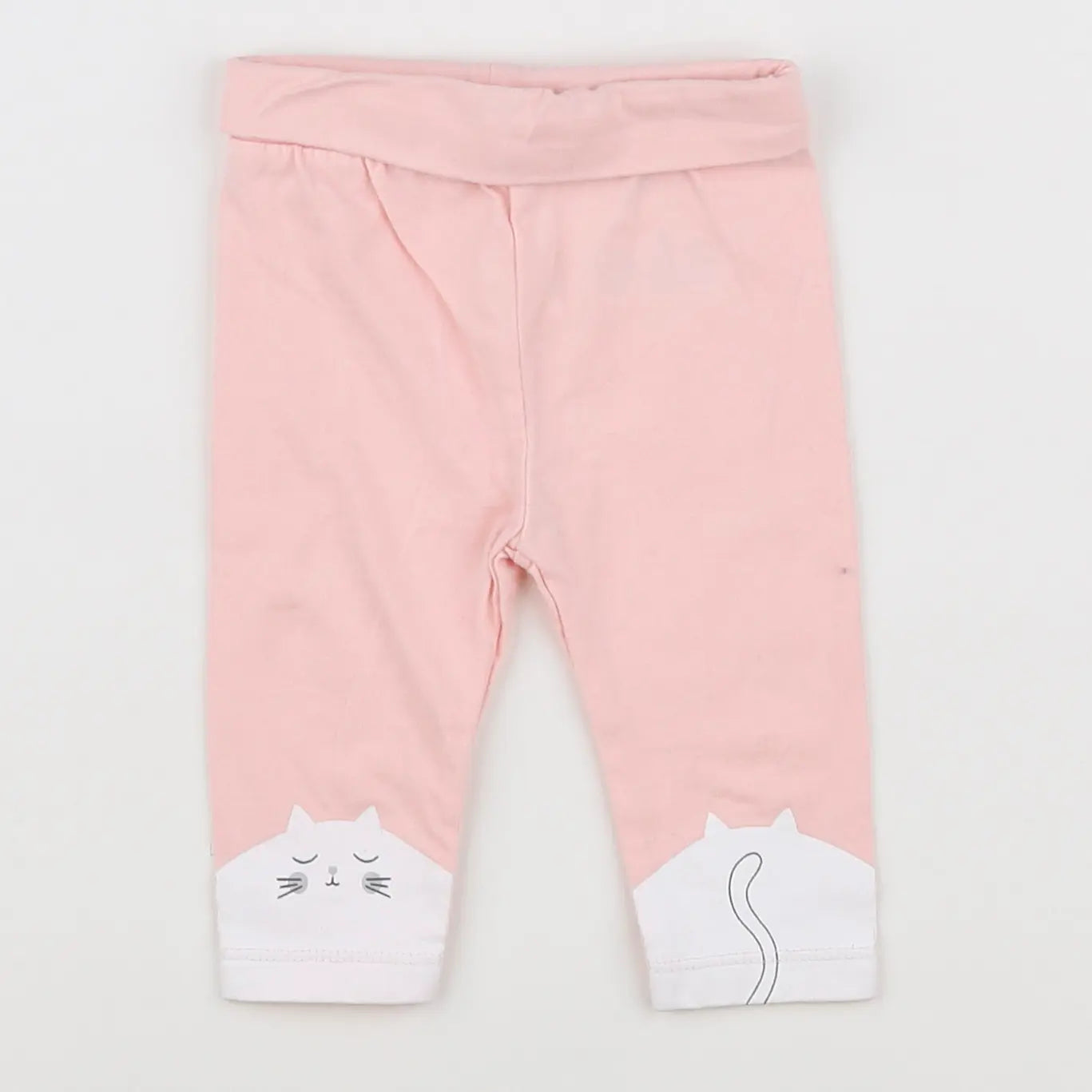 Vertbaudet - legging rose - 3 mois