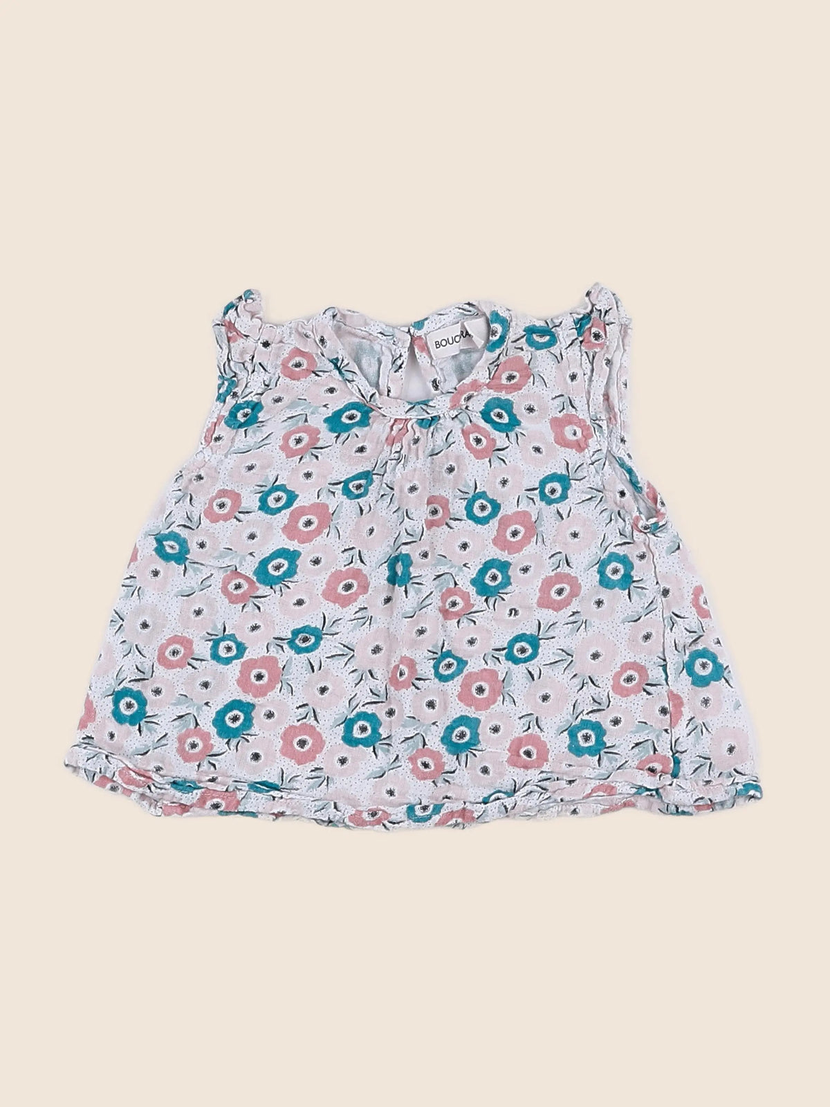Bouchara - blouse rose - 18 mois