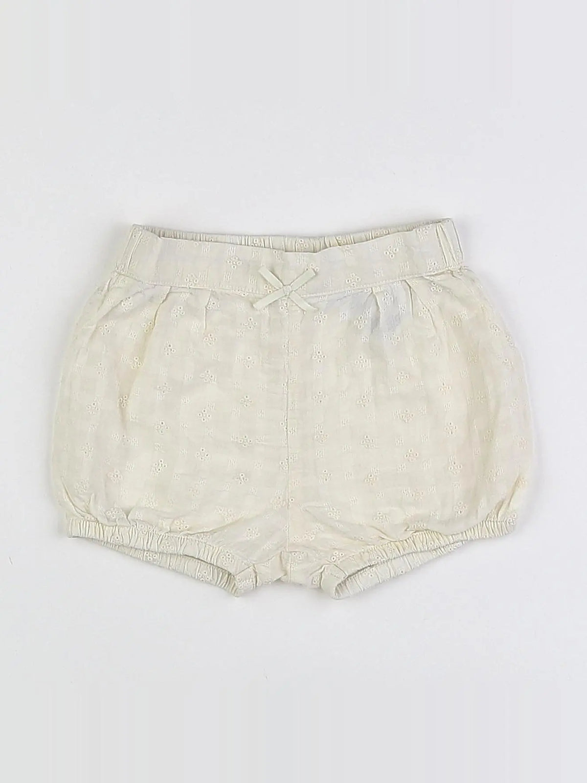 H&M - bloomer blanc - 9/12 mois