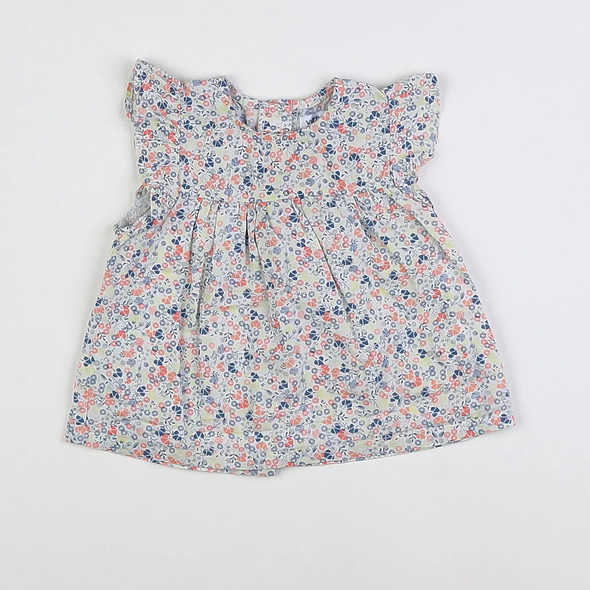 Vertbaudet - robe multicolore - 12 mois