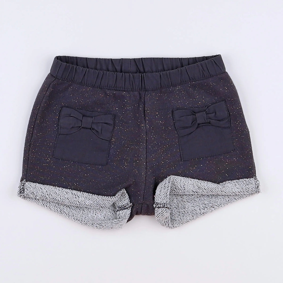 Vertbaudet - short gris - 9 mois
