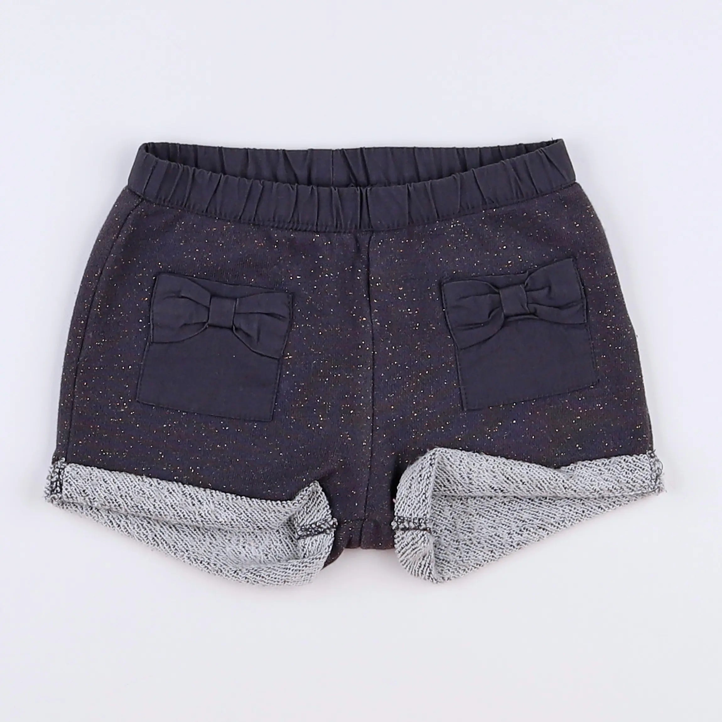 Vertbaudet - short gris - 9 mois
