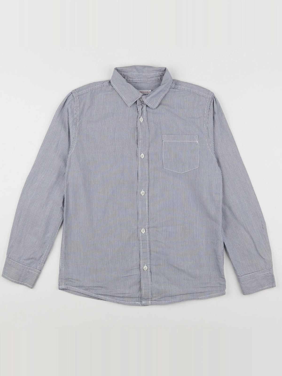 Monoprix - chemise bleu - 10 ans