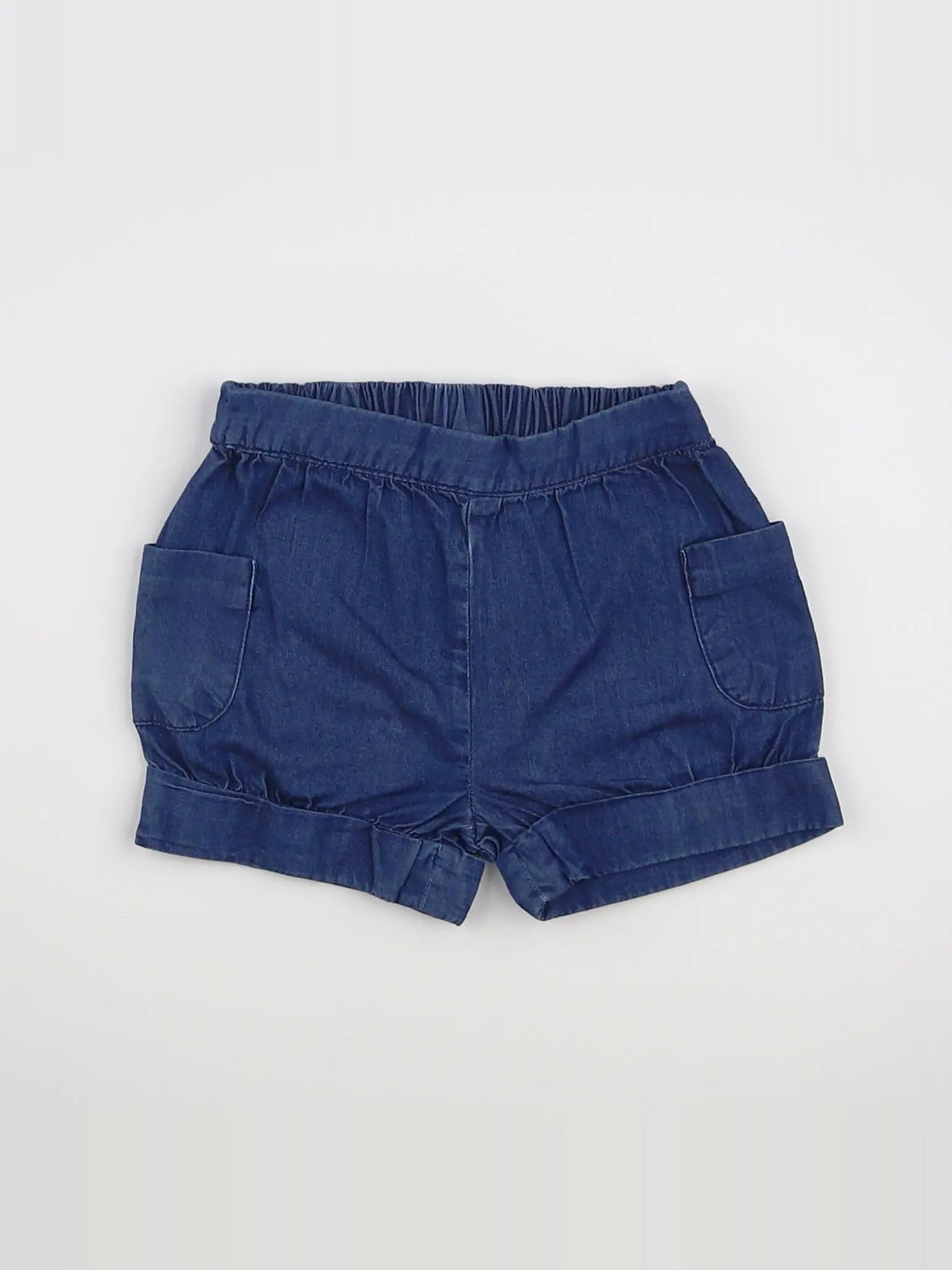 Jacadi - short bleu - 12 mois