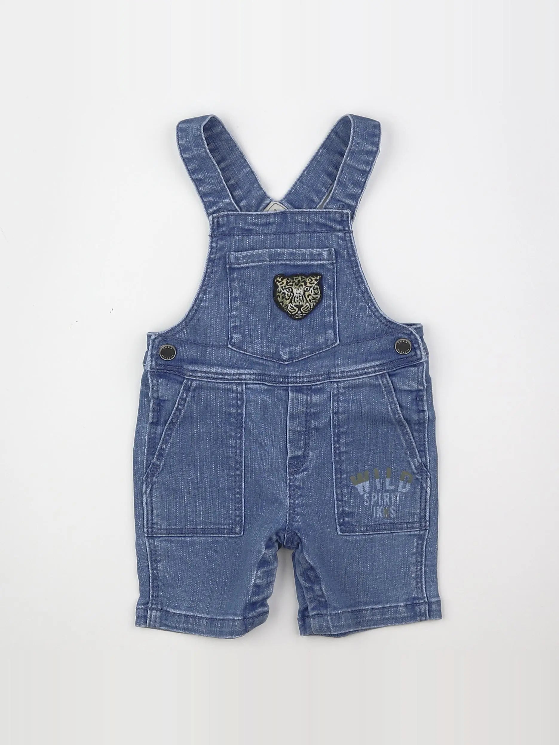 IKKS - salopette bleu - 3 mois