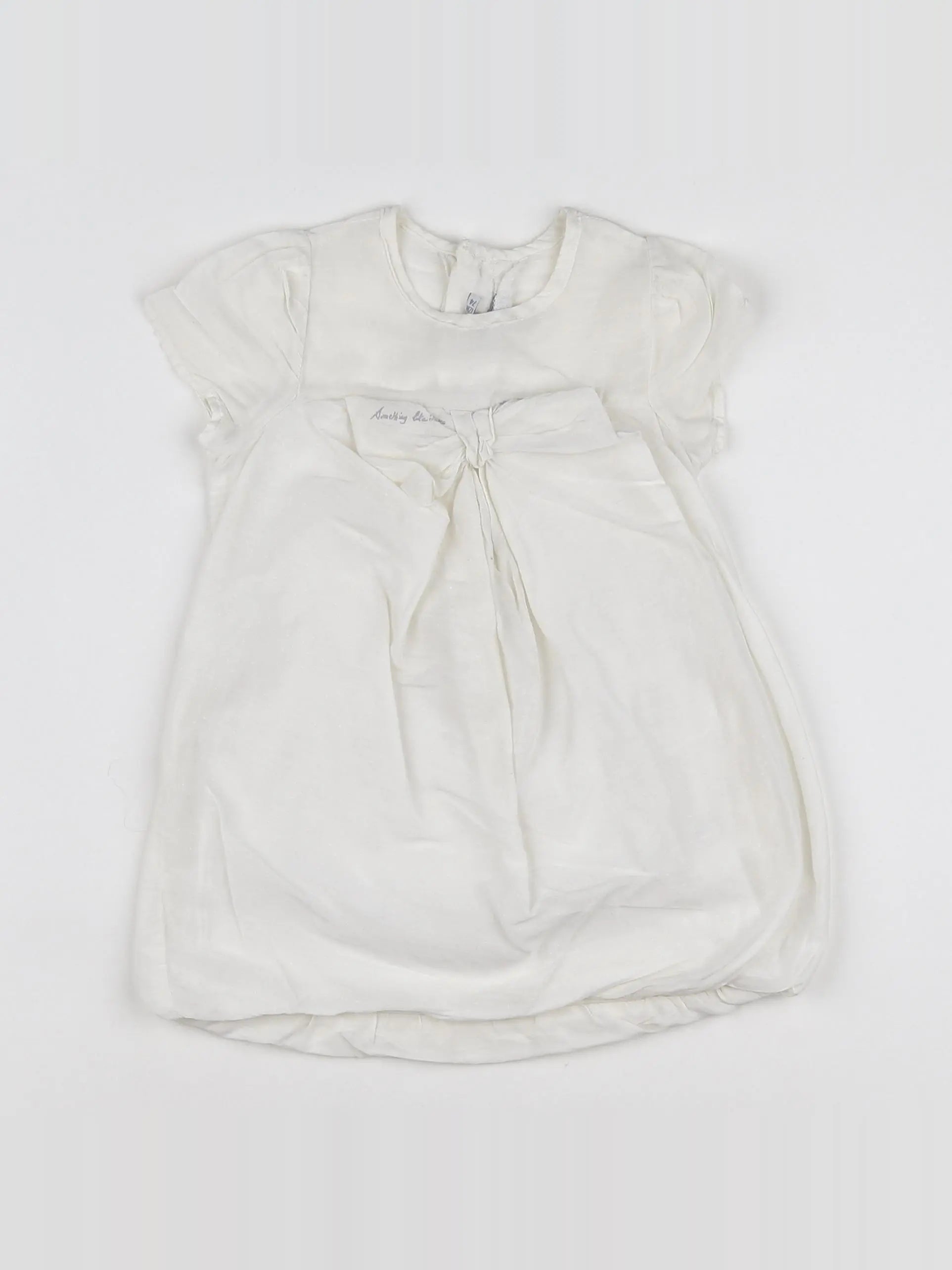 IKKS - robe blanc - 12 mois