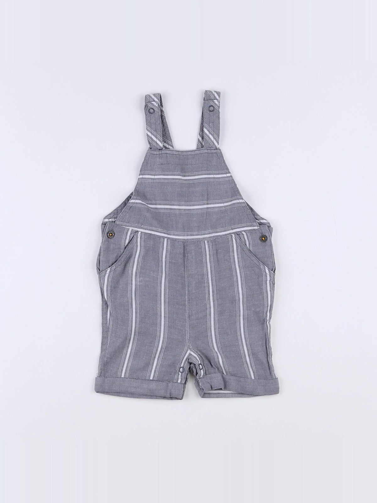 Noukie's - salopette gris - 12 mois